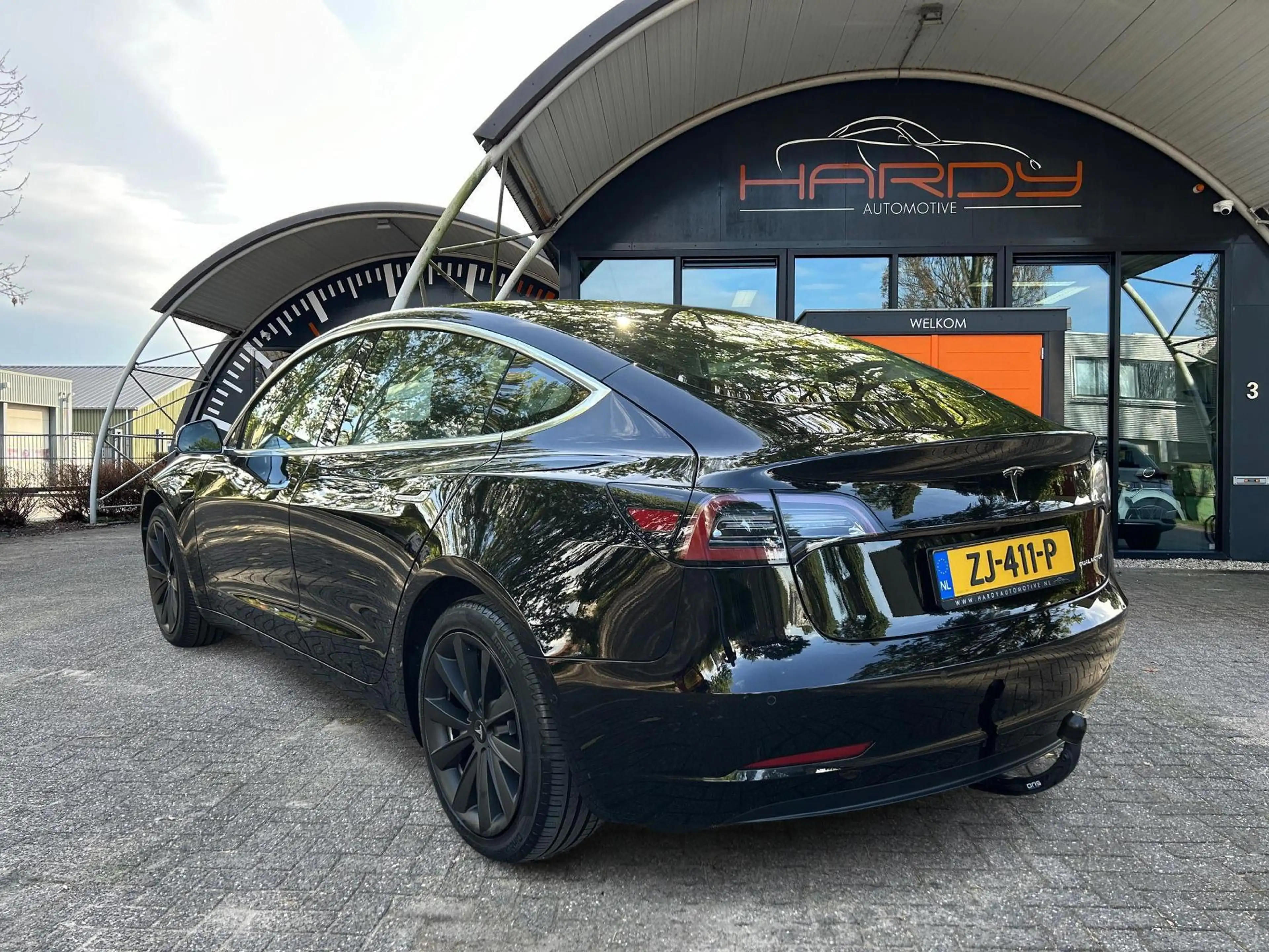 Tesla Model 3 Long Range AWD 75 kWh 87% SOH Trekhaak Rijklaarpri — photo 8
