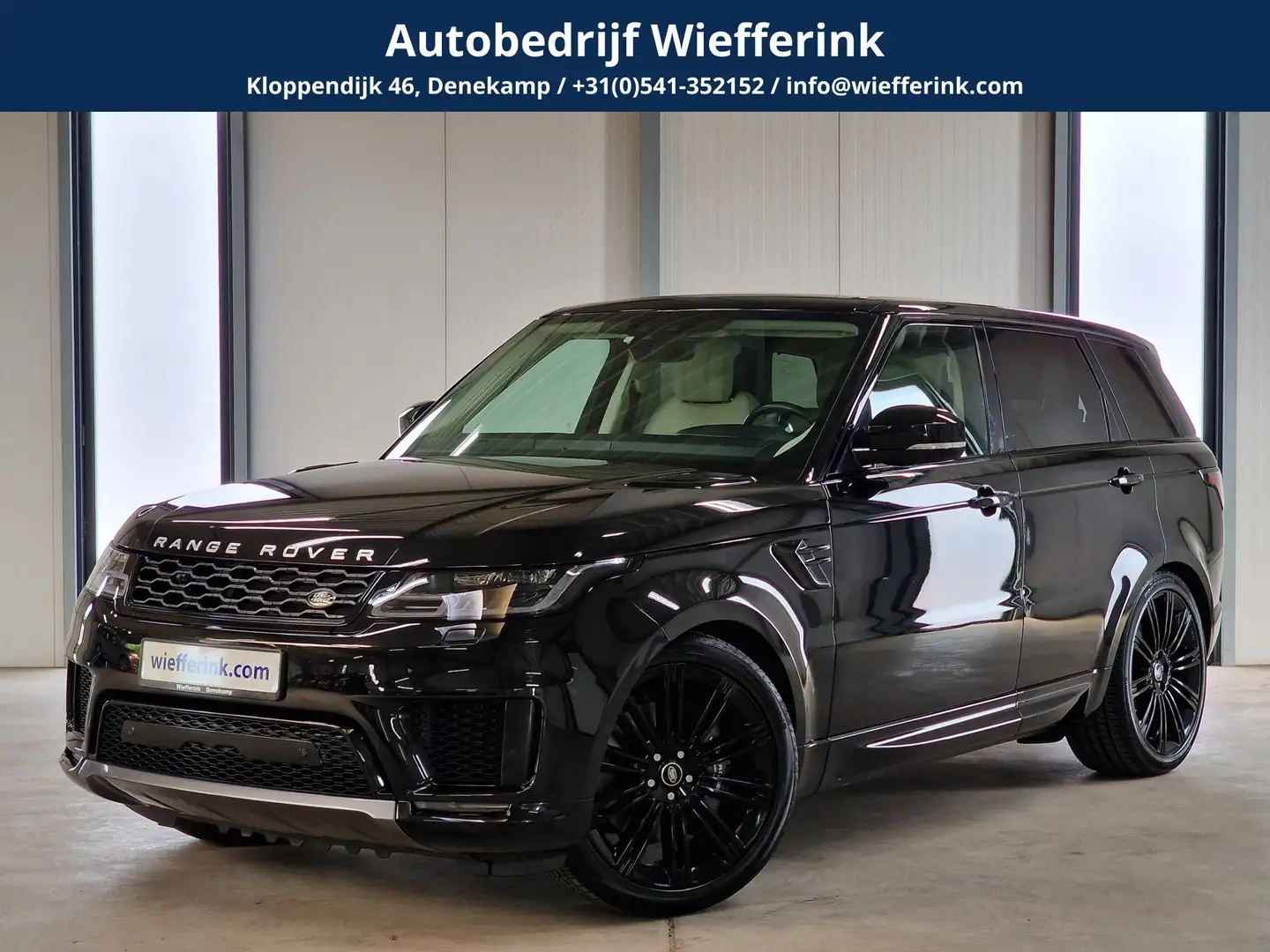 Land Rover Range Rover Sport 2.0 P400e HSE | Elek. Panodak | LM 22'' | Luxe led Zwart - 1