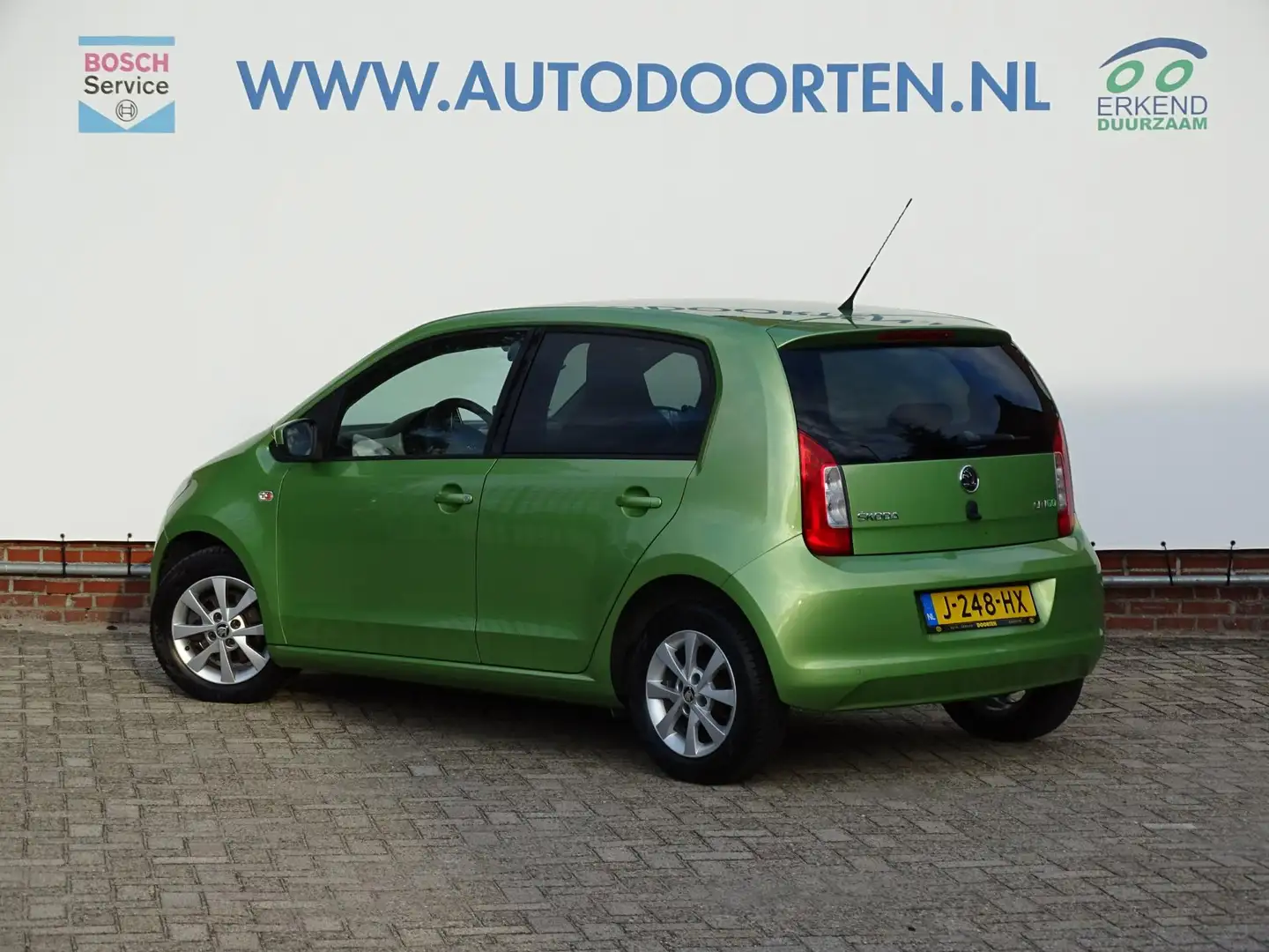 Skoda Citigo 1.0 Greentech Elegance|All Season|Navi|Stoelverwar Groen - 2