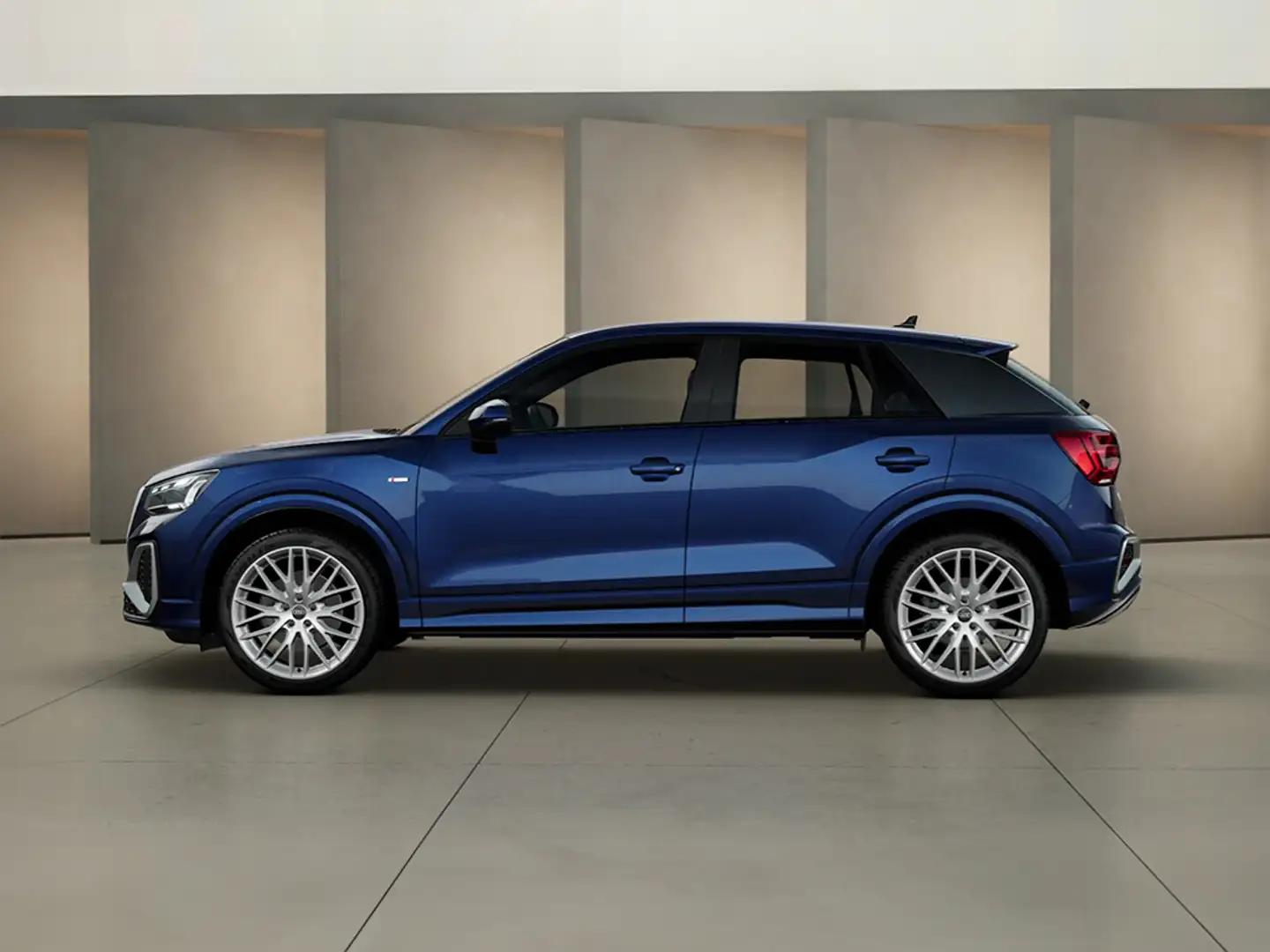 Audi Q2 30 TDI Adrenalin 85kW Blauw - 2
