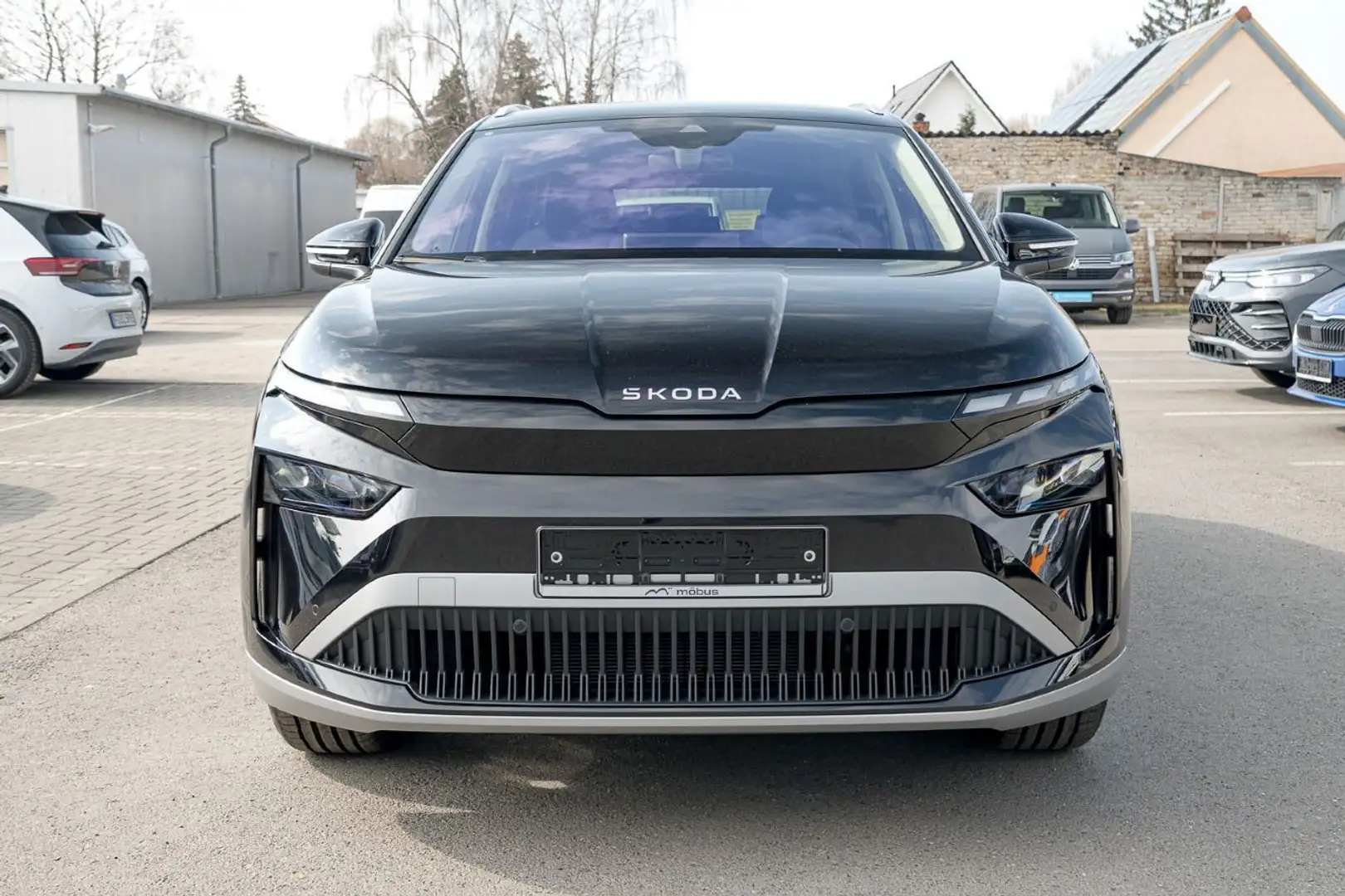 Skoda Enyaq 60 63 kWh Elektromotor 150 kW*PD*CarPlay Schwarz - 2