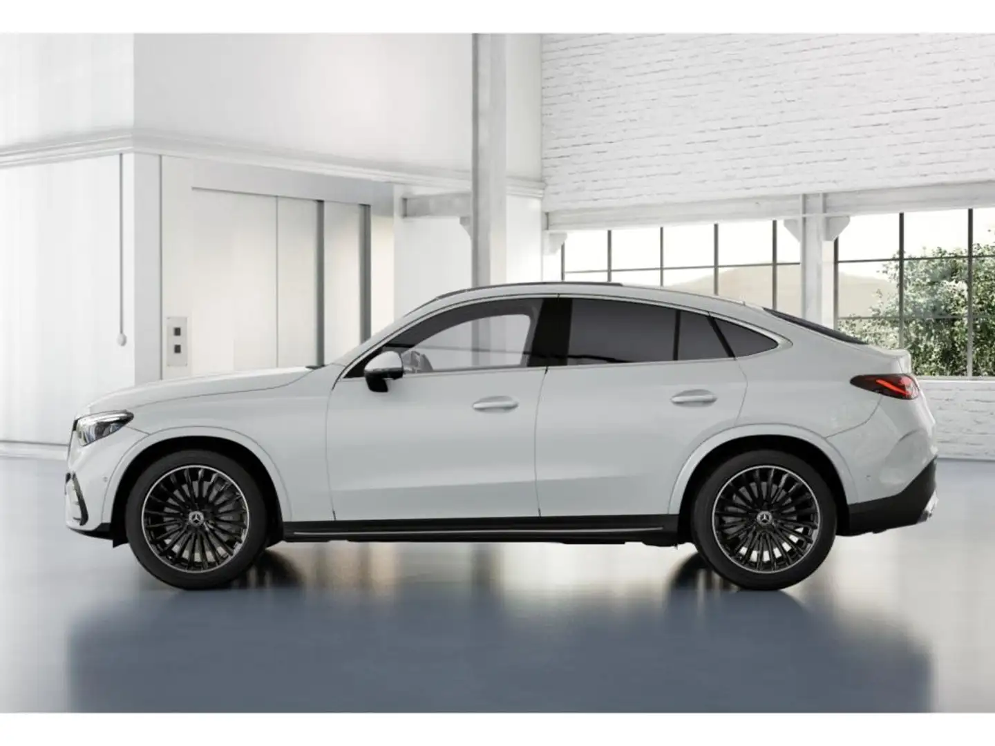 Mercedes-Benz GLC 220 d 4M Coupé AMG AHK+HEADUP+TOTWINKEL+20" Weiß - 2