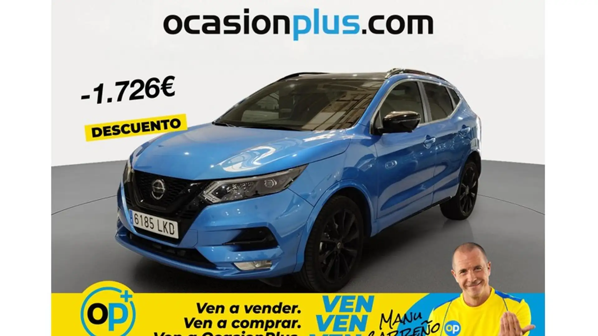 Nissan Qashqai 1.3 DIG-T N-Tec 4x2 DCT 117kW Azul - 1