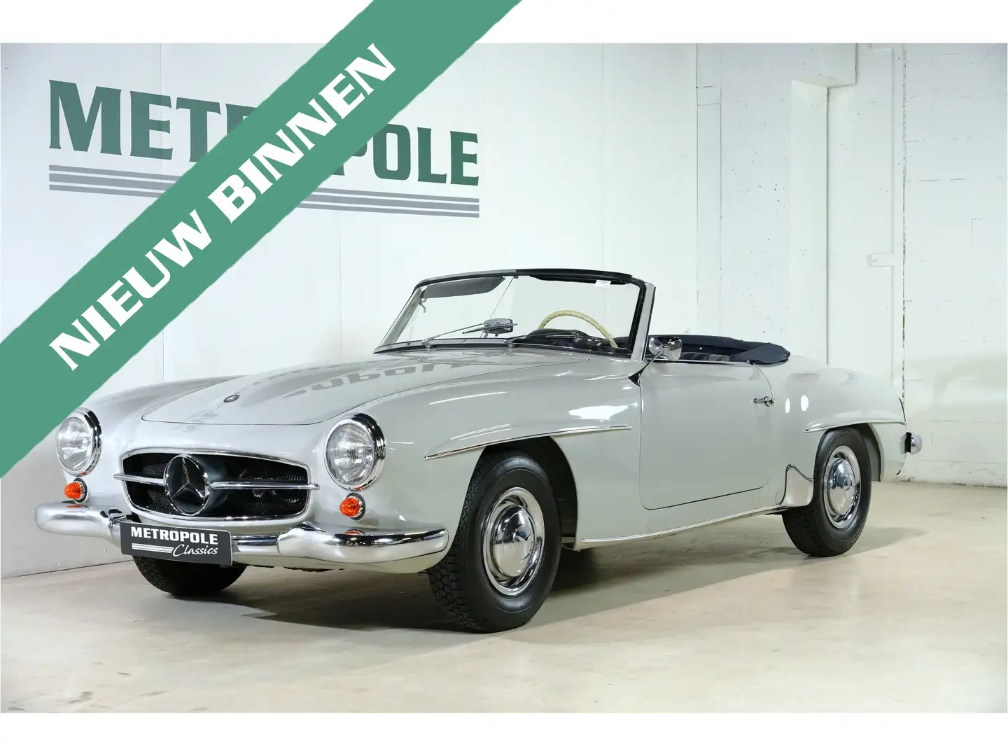 Mercedes-Benz 190 SL FIRST OWNER, Hardtop box M1038 Gris - 1