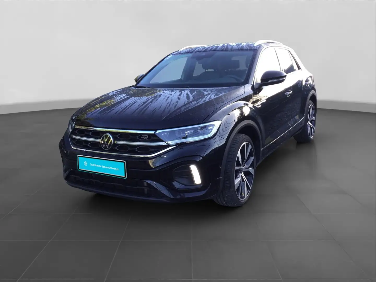 Volkswagen T-Roc 2.0 TSI 4M 2x R-LINE PANO LM19 KAMERA PRIV Schwarz - 2