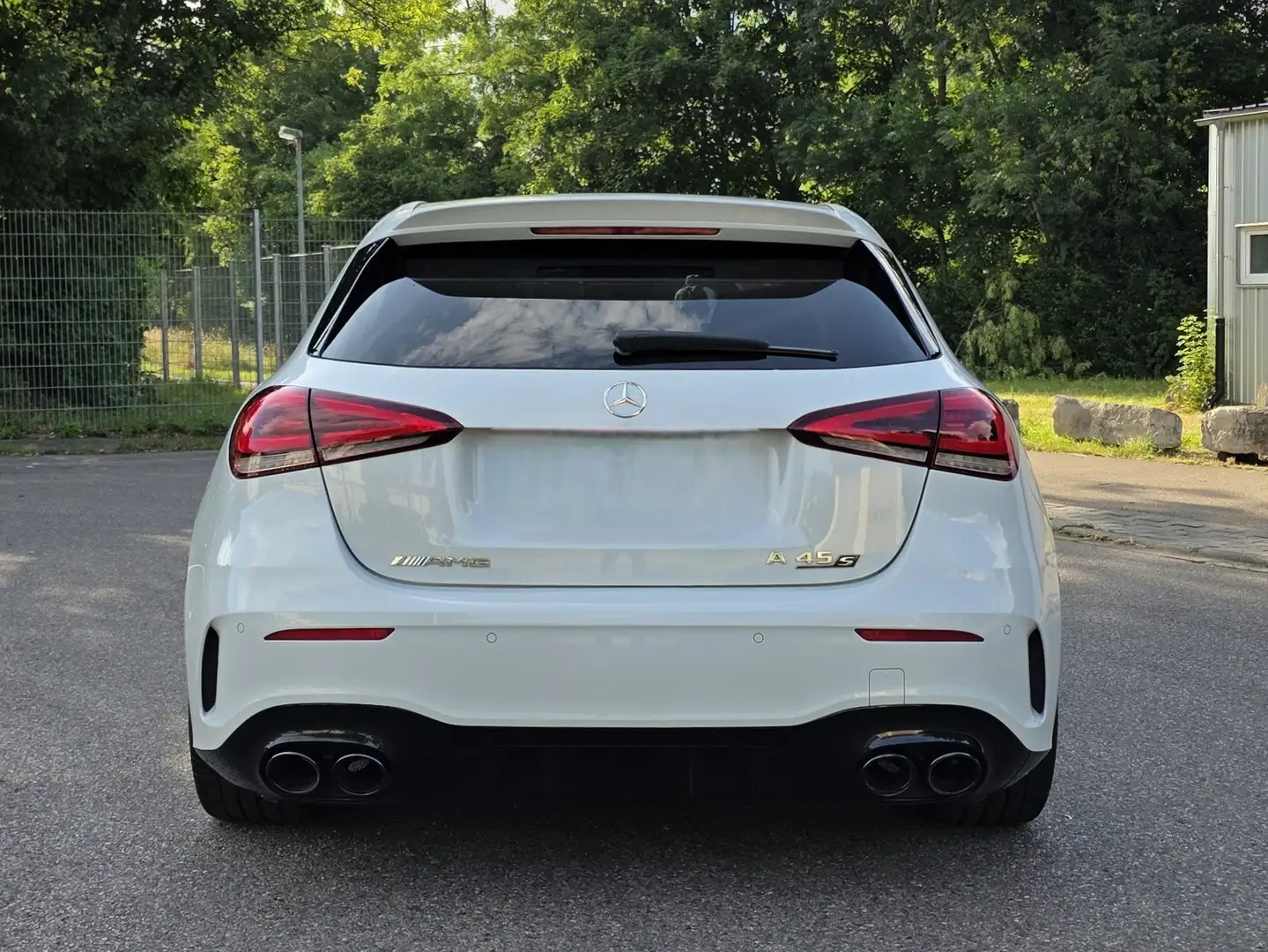 Mercedes-Benz A 45 AMG S 4MATIC+,Head-Up,Service Neu,JS Garantie MB100 Weiß - 2