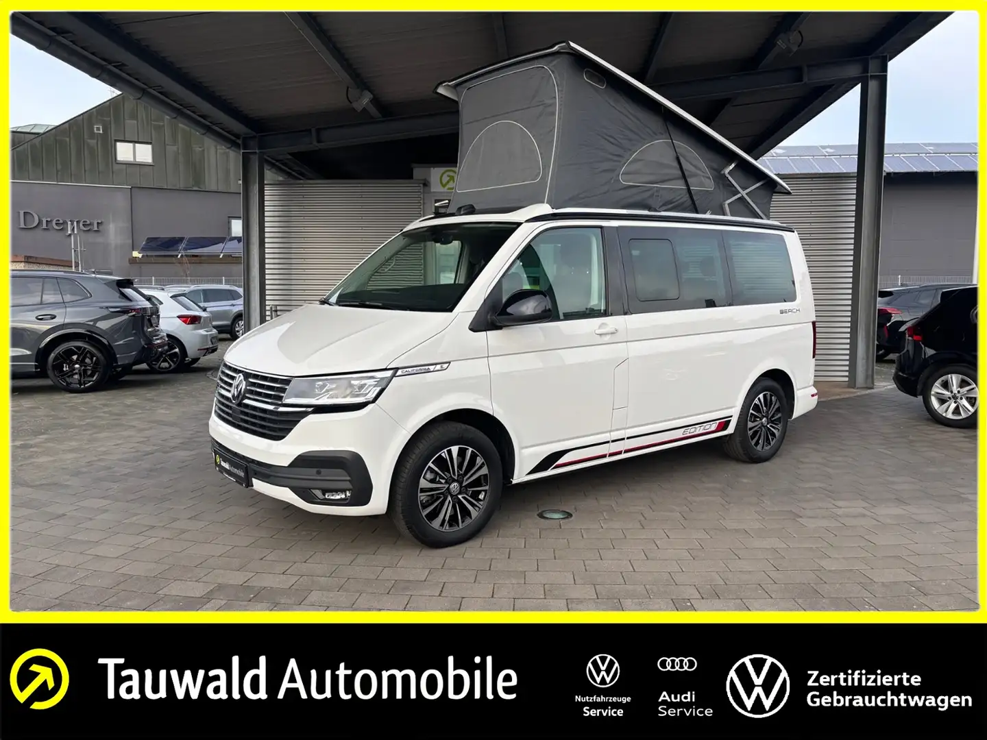 Volkswagen T6.1 California Beach Edition Camper 2.0 TDI DSG 4Motion Miniküch Blanc - 1