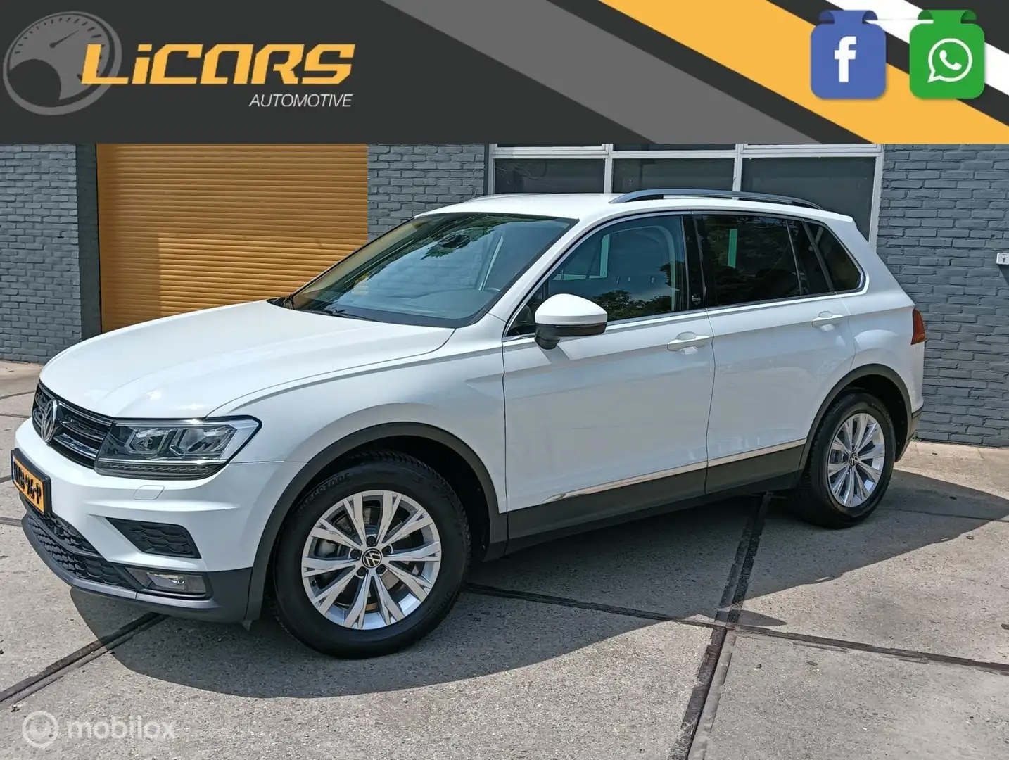 Volkswagen Tiguan 1.4 TSI 150pk DSG SOUND CarPlay/camera/trekhaak/na Weiß - 2