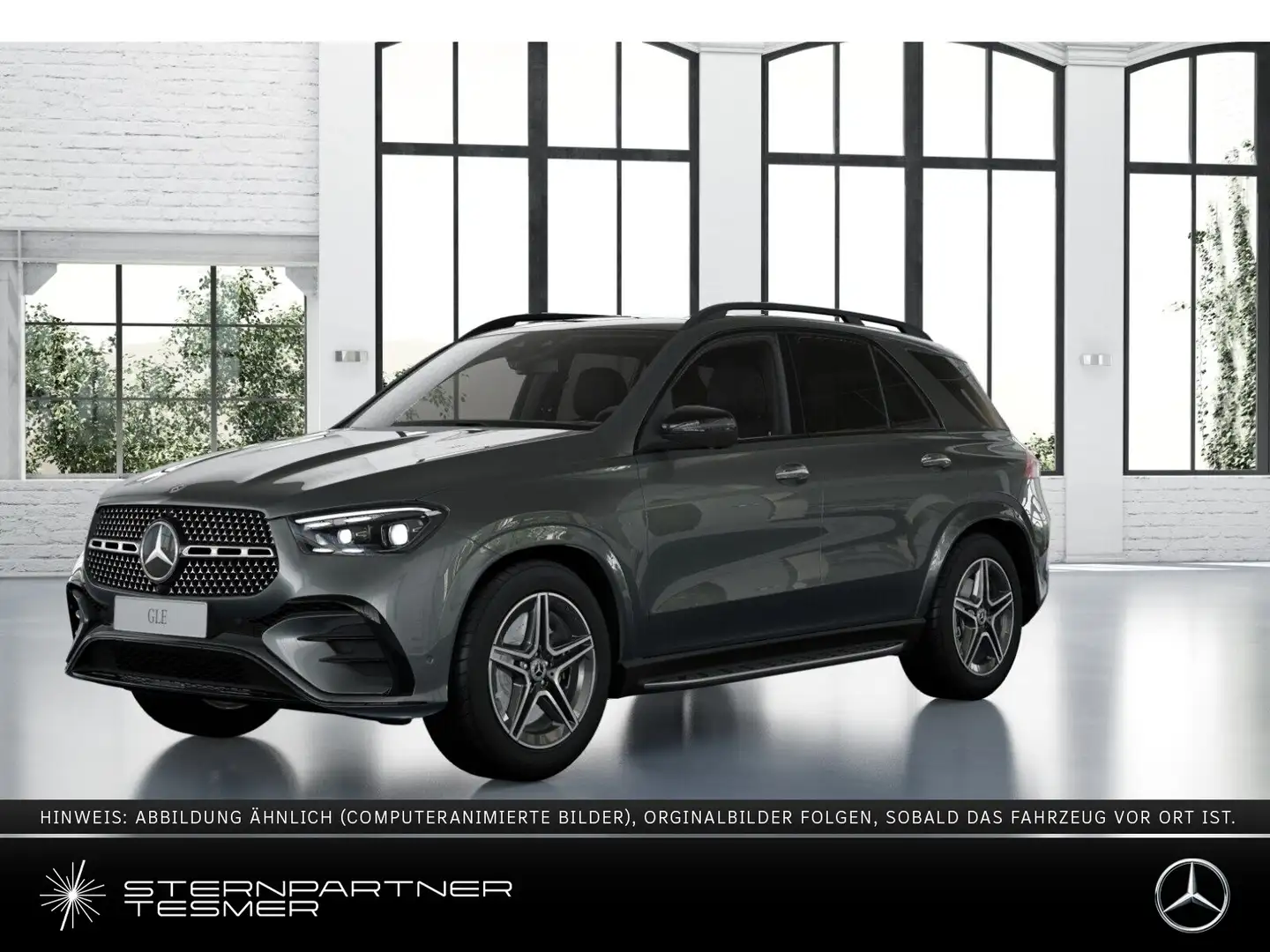 Mercedes-Benz GLE 450 4M #AMG #NAPPA #AHK #PANO #HUD #AIRMATIC Grau - 1