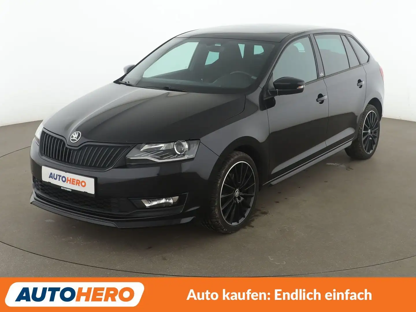 Skoda Rapid/Spaceback 1.0 TSI Ambition*TEMPO*PDC* Noir - 1