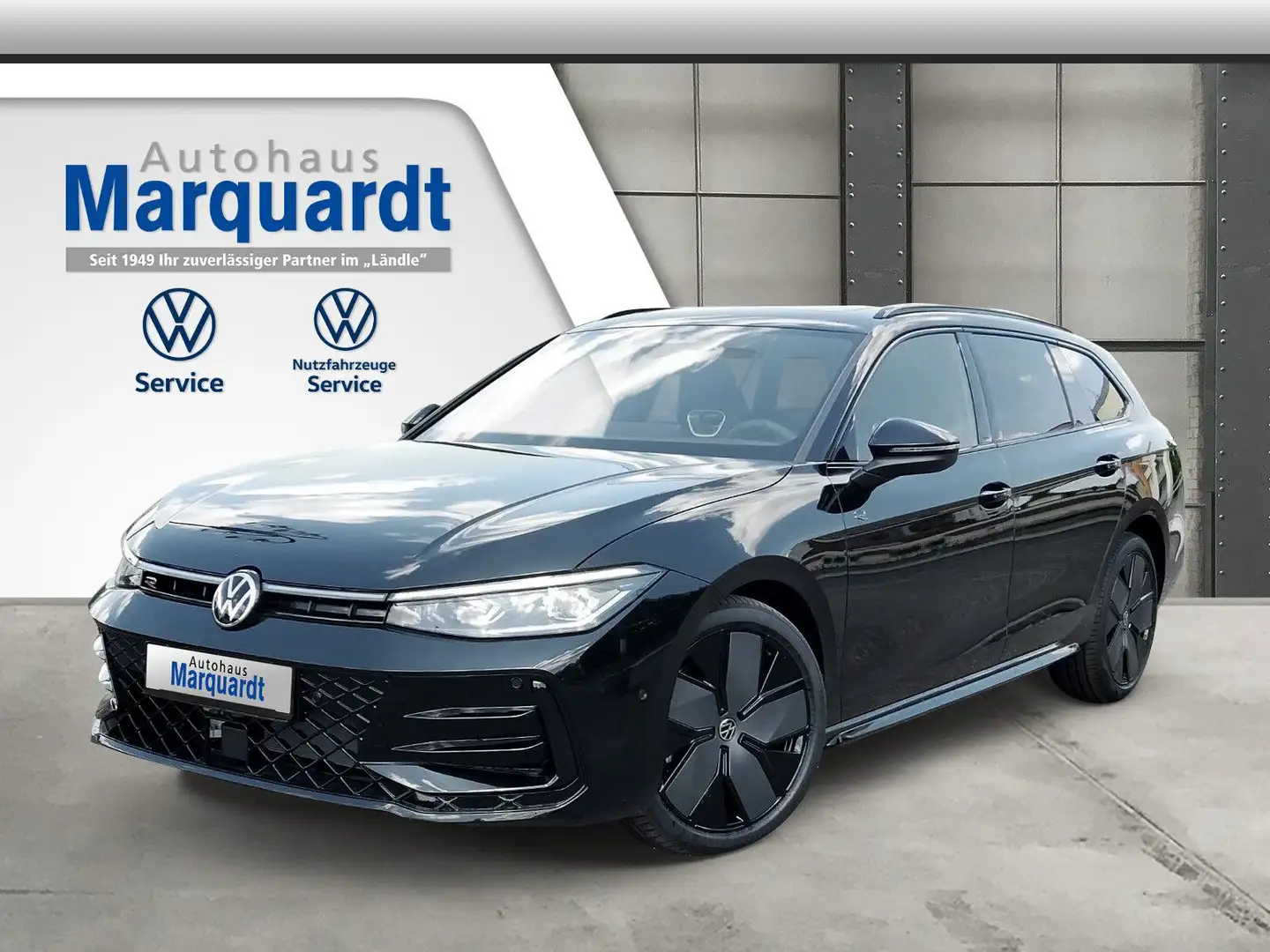 Volkswagen Passat Variant 2.0 TDI 4M R-Line Pano AHK HeadUp Negro - 1