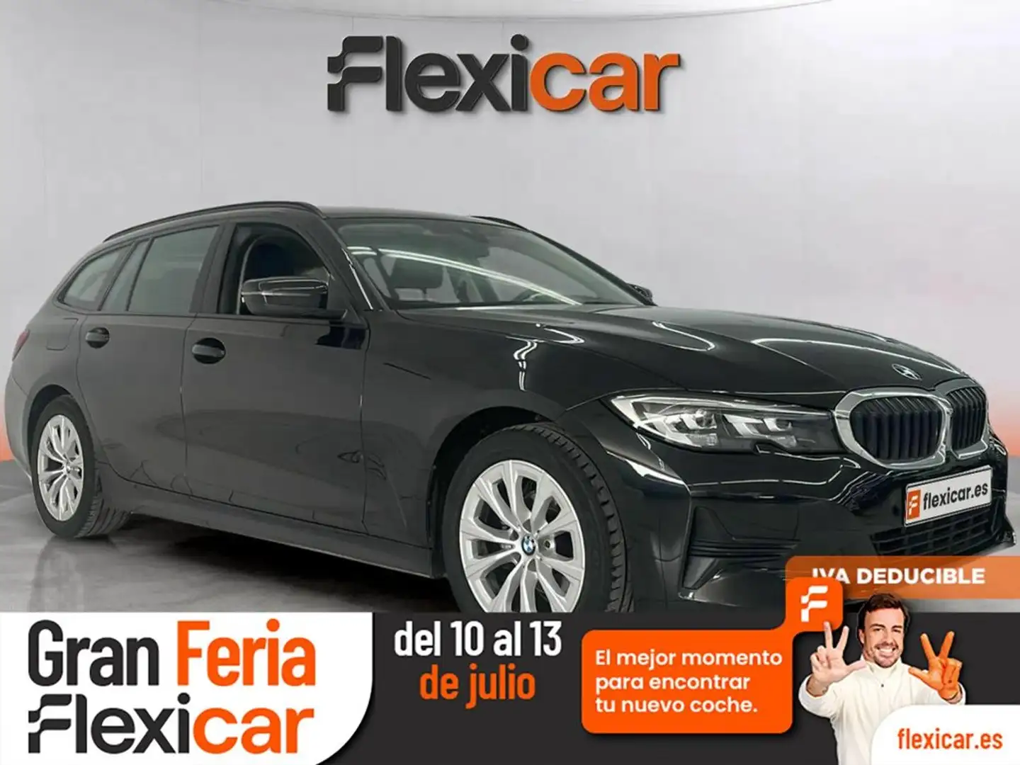 BMW 318 318d Touring Negro - 1