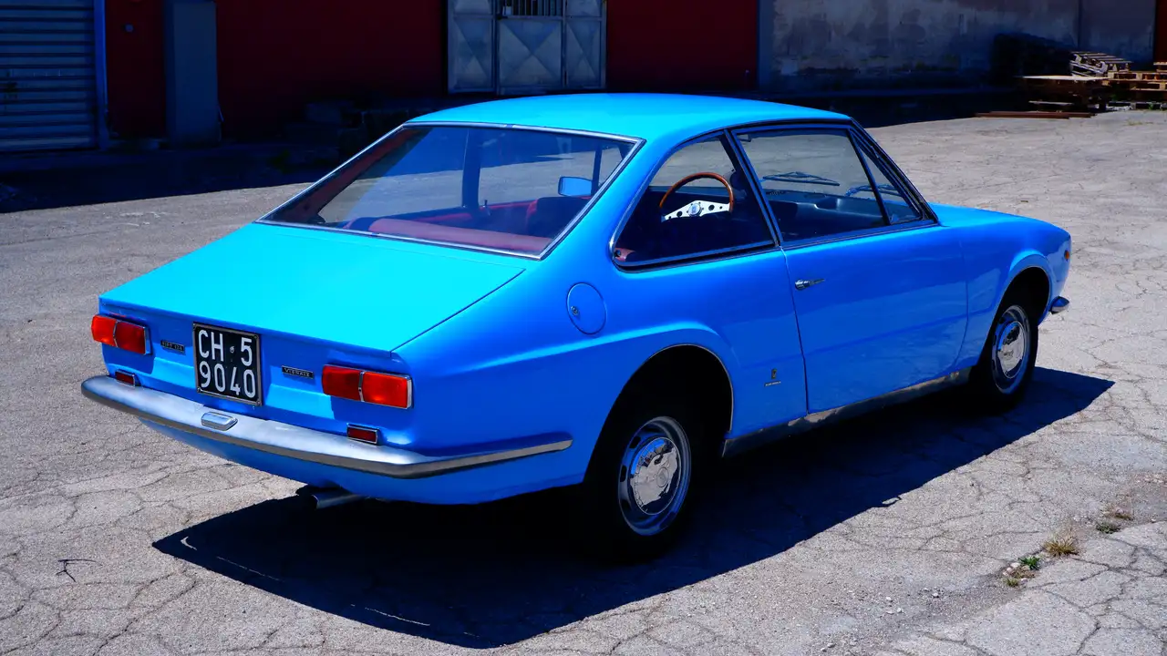 Fiat 124 Vignale Eveline coupè, foto 7