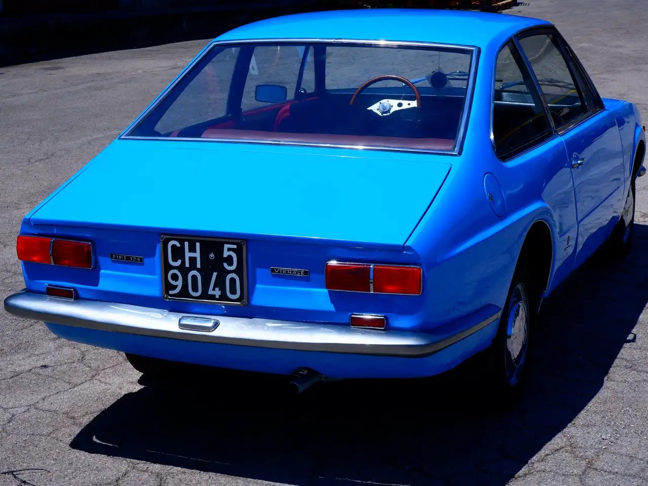 Fiat 124 Vignale Eveline coupè, foto 8