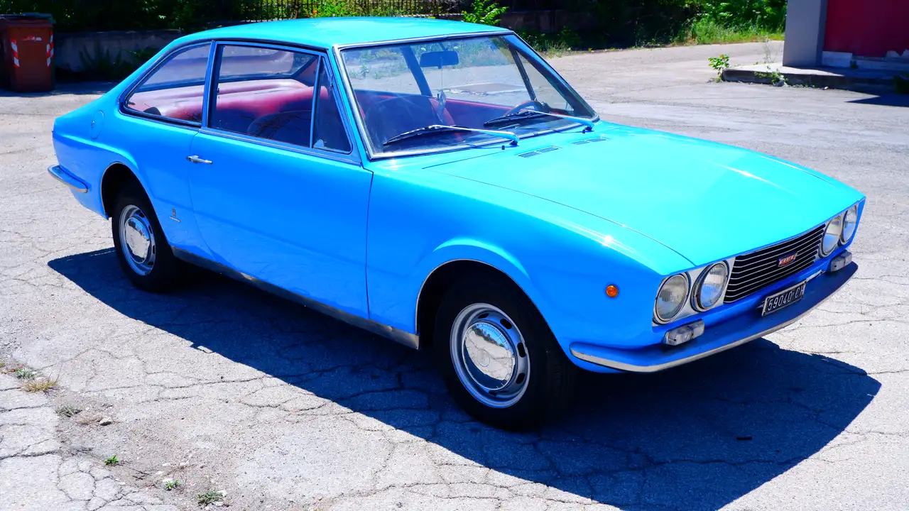 Fiat 124 Vignale Eveline coupè, foto 4