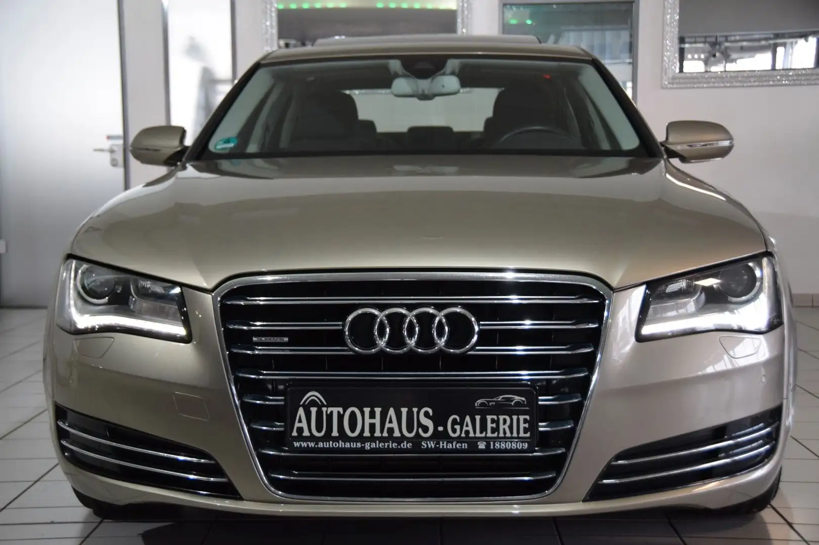 Audi A8 3.0 TDI quattro*1. HAND*XENON*SCH-DACH*NAVI Beige - 2
