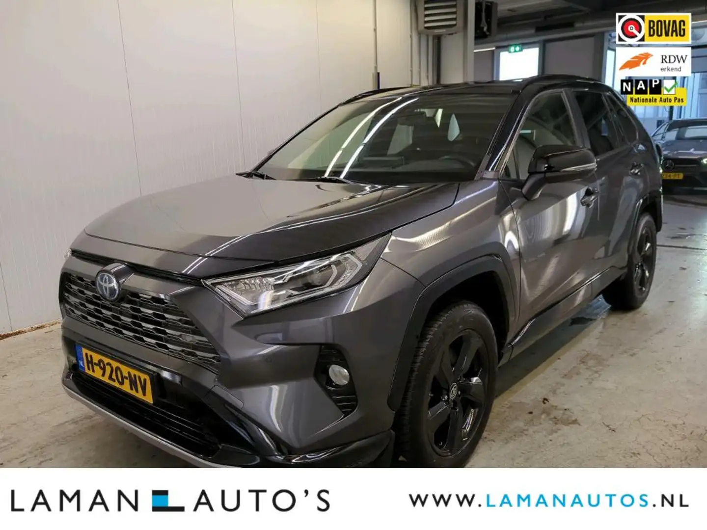 Toyota RAV 4 2.5 Hybrid 218pk Bi-Tone | Trekhaak JBL CarPlay Ha Grijs - 1