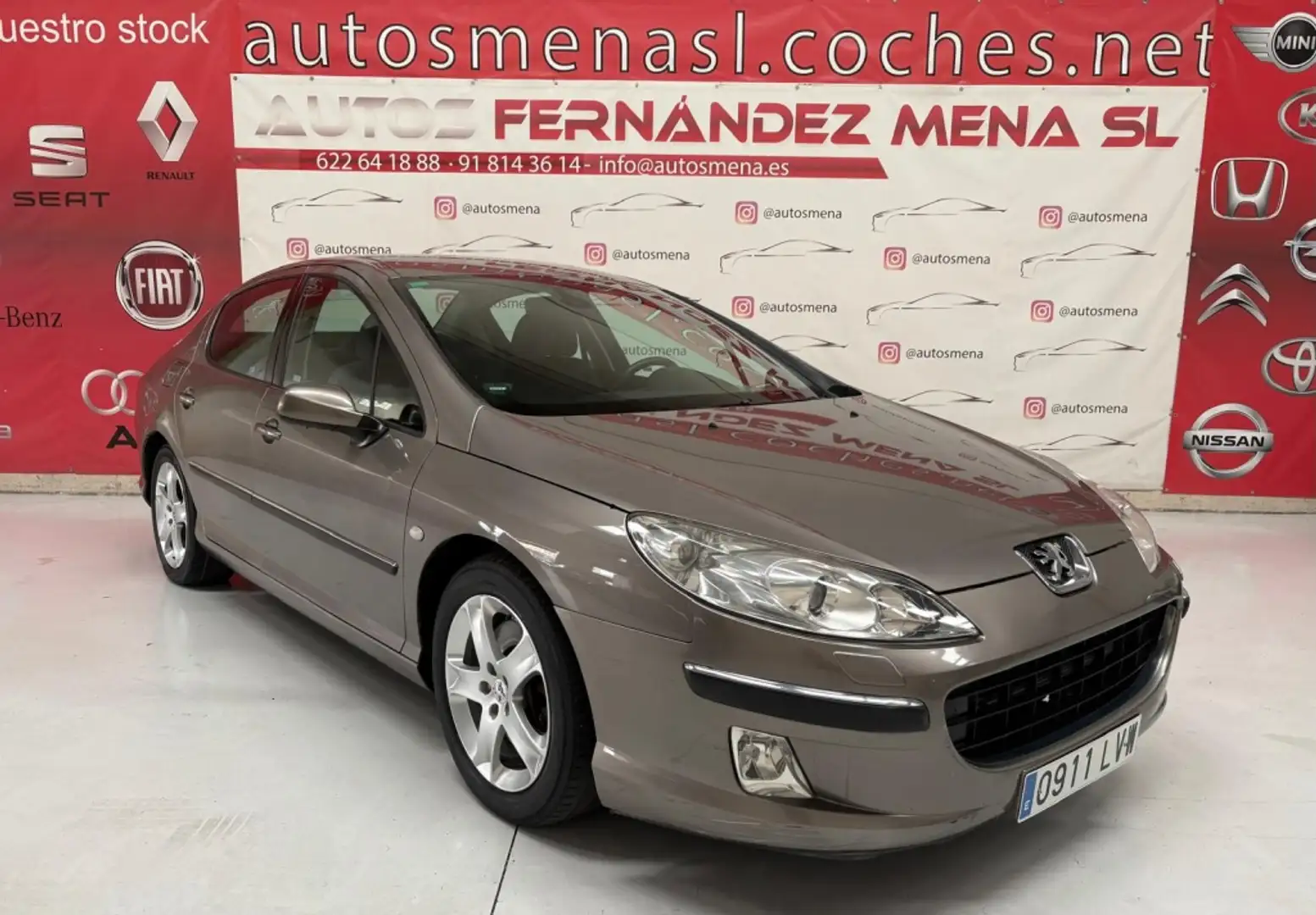 Peugeot 407 3.0 V6 ST Confort Pack Aut. Beige - 1