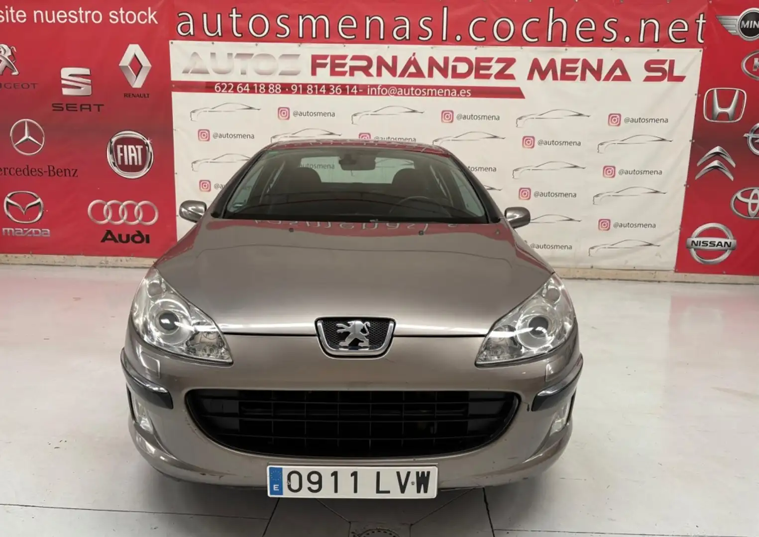 Peugeot 407 3.0 V6 ST Confort Pack Aut. Beige - 2