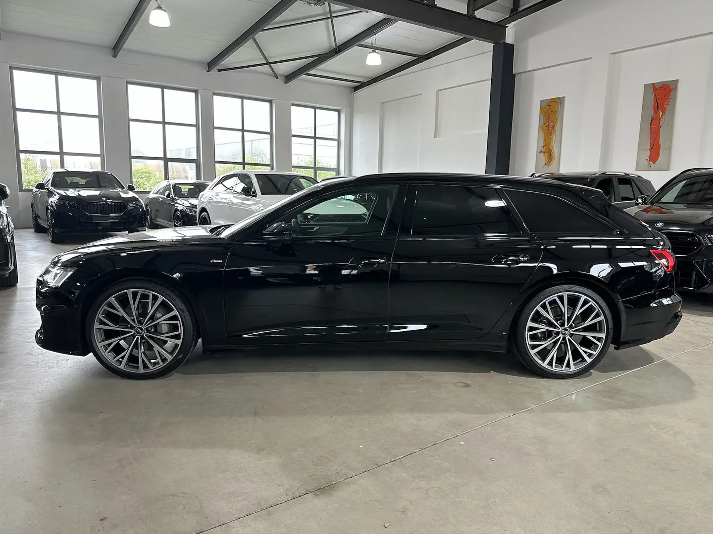 Audi A6 Avant 45 TFSI quattro S line/Leder/Pano/´21/ Schwarz - 2