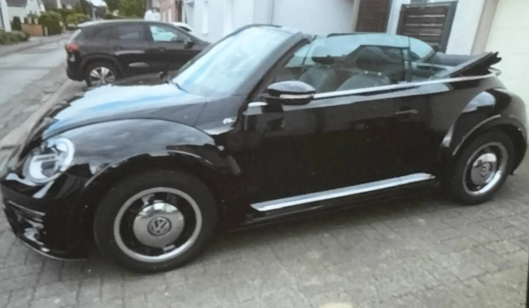 Volkswagen Beetle Cabriolet Cabrio 1.4TSI DSG "R-LINE" 4 FELGEN-WAHL Noir - 1