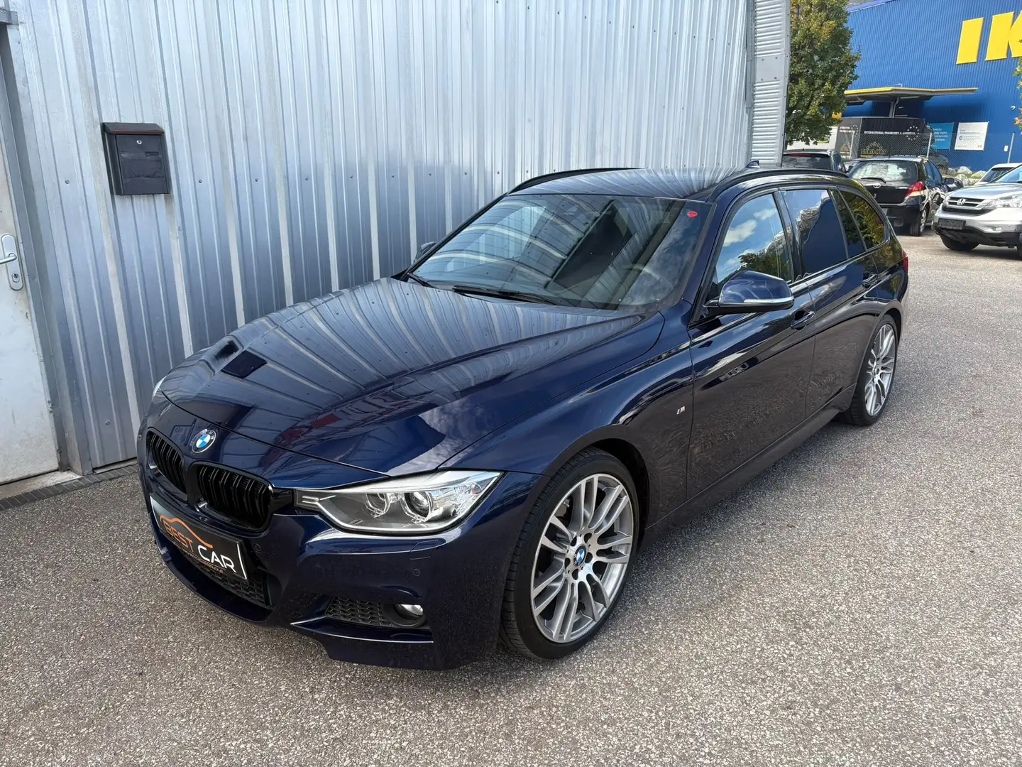 BMW 320 320d Touring Österreich-Paket Aut. Blauw - 1
