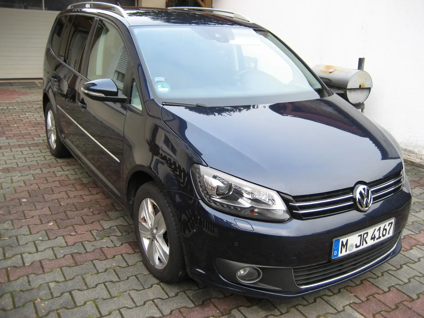Volkswagen Touran Touran 2.0 TDI DPF DSG Highline TÜV NEU Blau - 2
