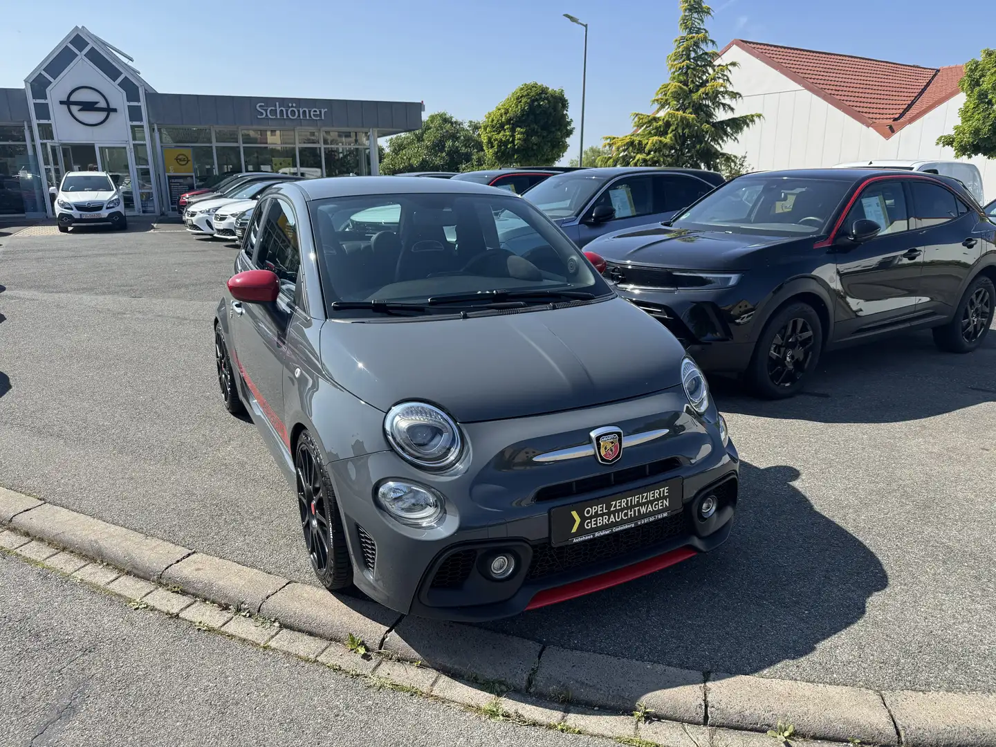 Abarth 500 695 XSR Yamaha Limited Edition 363 von 695 Gris - 1
