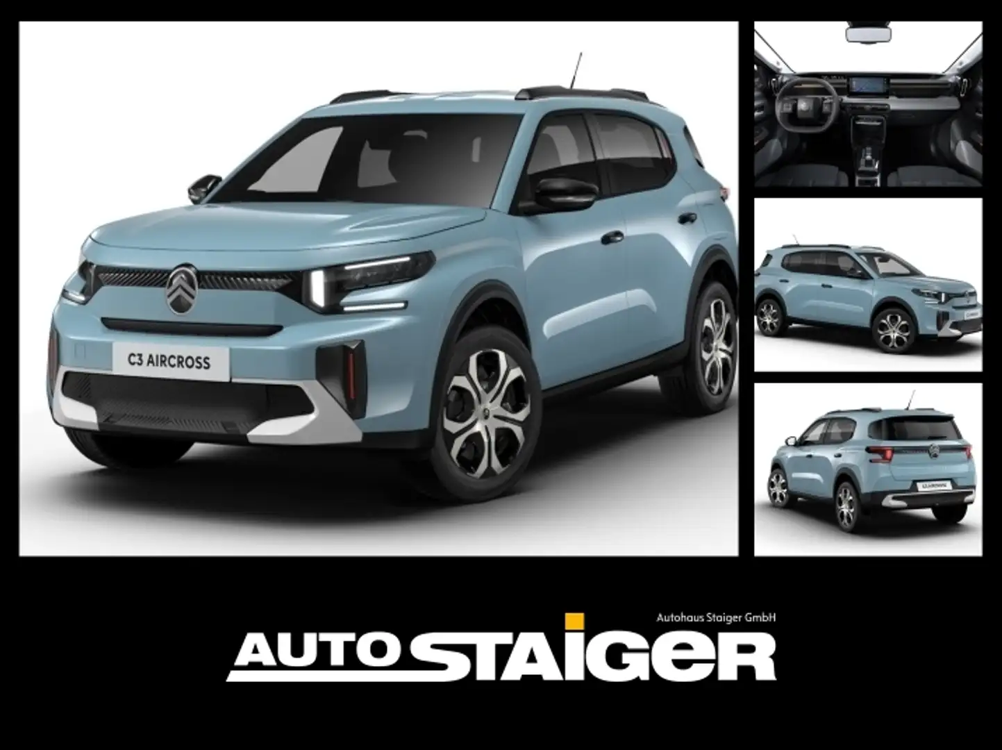 Citroen C3 Aircross Elektro Plus Blau - 1