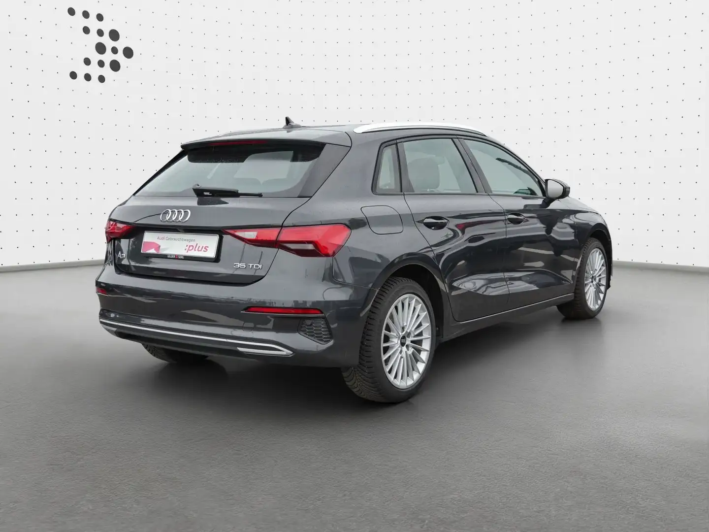 Audi A3 35 TDI Virtual*RFK*Navi*Sound Gris - 2