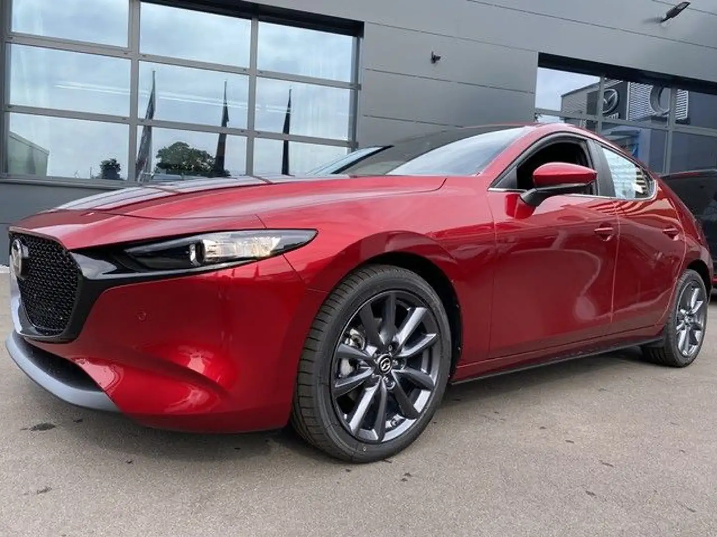 Mazda 3 Exclusive-Line Mod. 2024 **SOFORT** Czerwony - 1