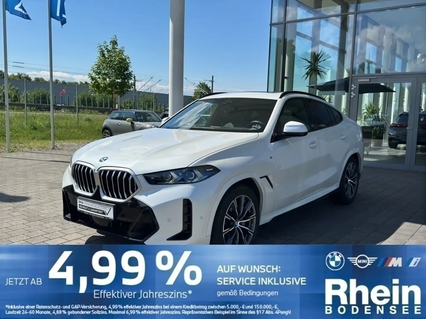 BMW X6 xDrive30d M Sport AHK Standheiz. Massagesitz Blanco - 1