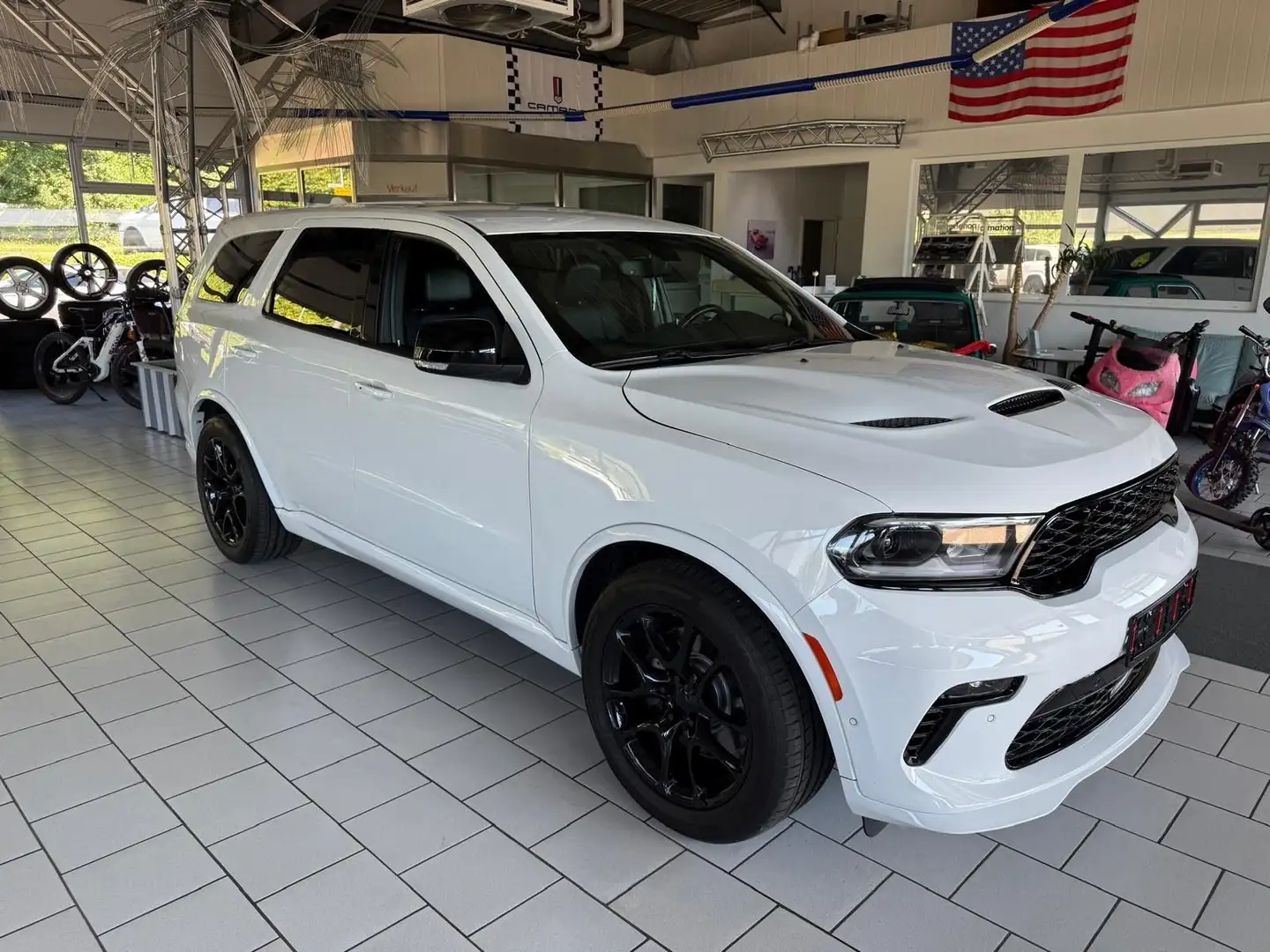 Dodge Durango 5,7 R/T SRT Facelift 7 Sitze AHK LPG Gas Weiß - 2