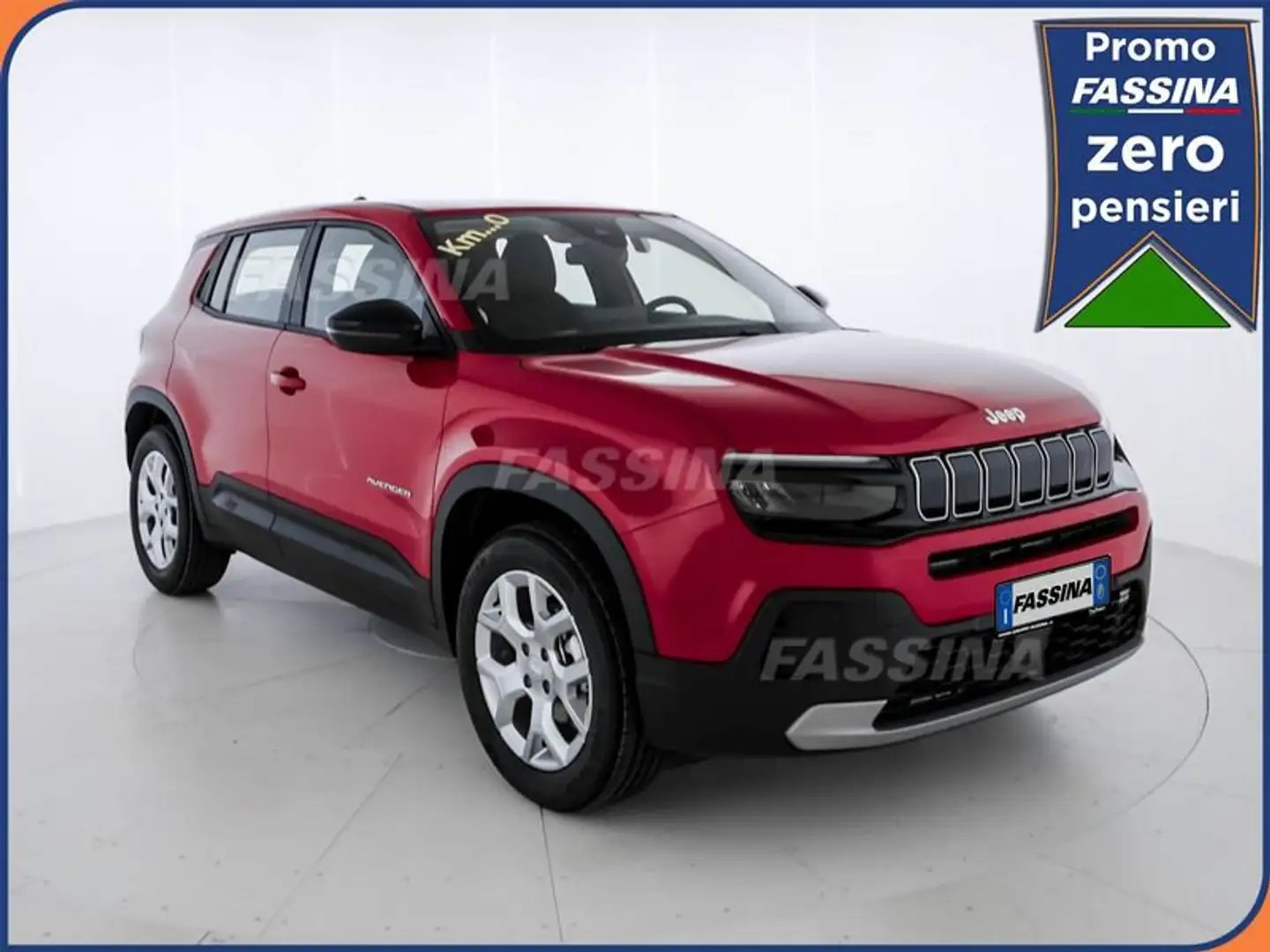 Jeep Avenger 1.2 Turbo Altitude 100cv Rosso - 1