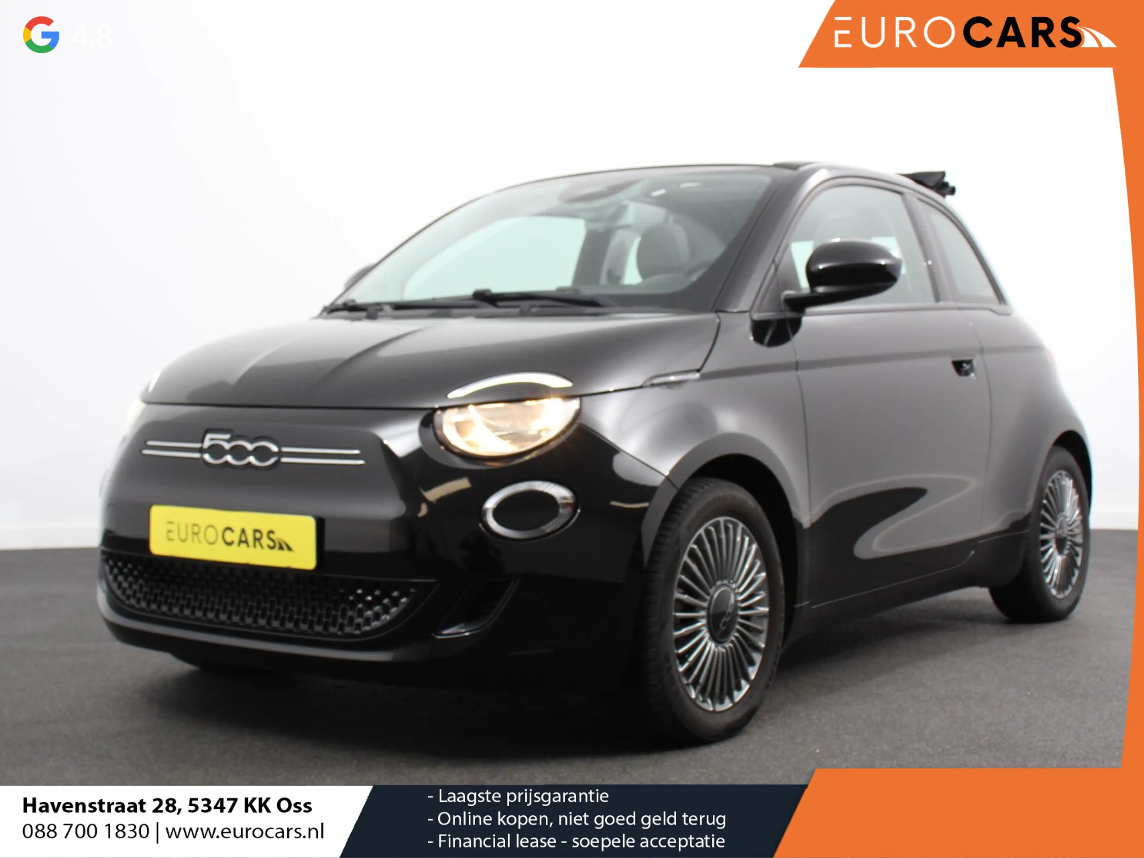 Fiat 500e C Icon 42 kWh Automaat Climate control Cruise cont