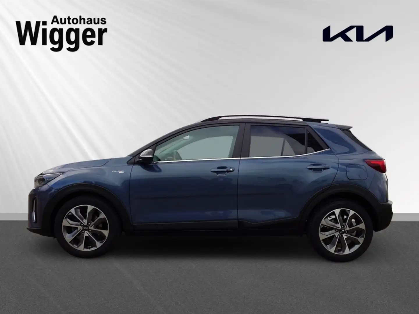 Kia Stonic 1.0 T-GDI Platinum Edition Mild-Hybrid Blauw - 2