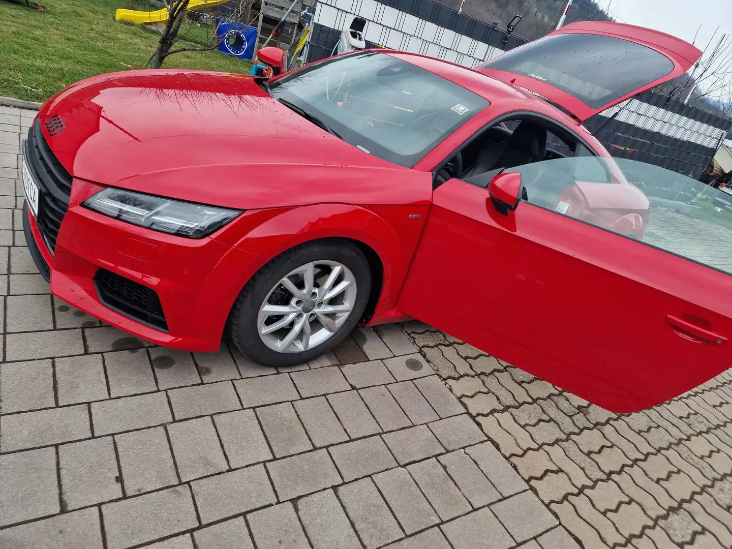 Audi TT TT Coupé 2,0 TFSI quattro Sport S-tronic Sport Rot - 1