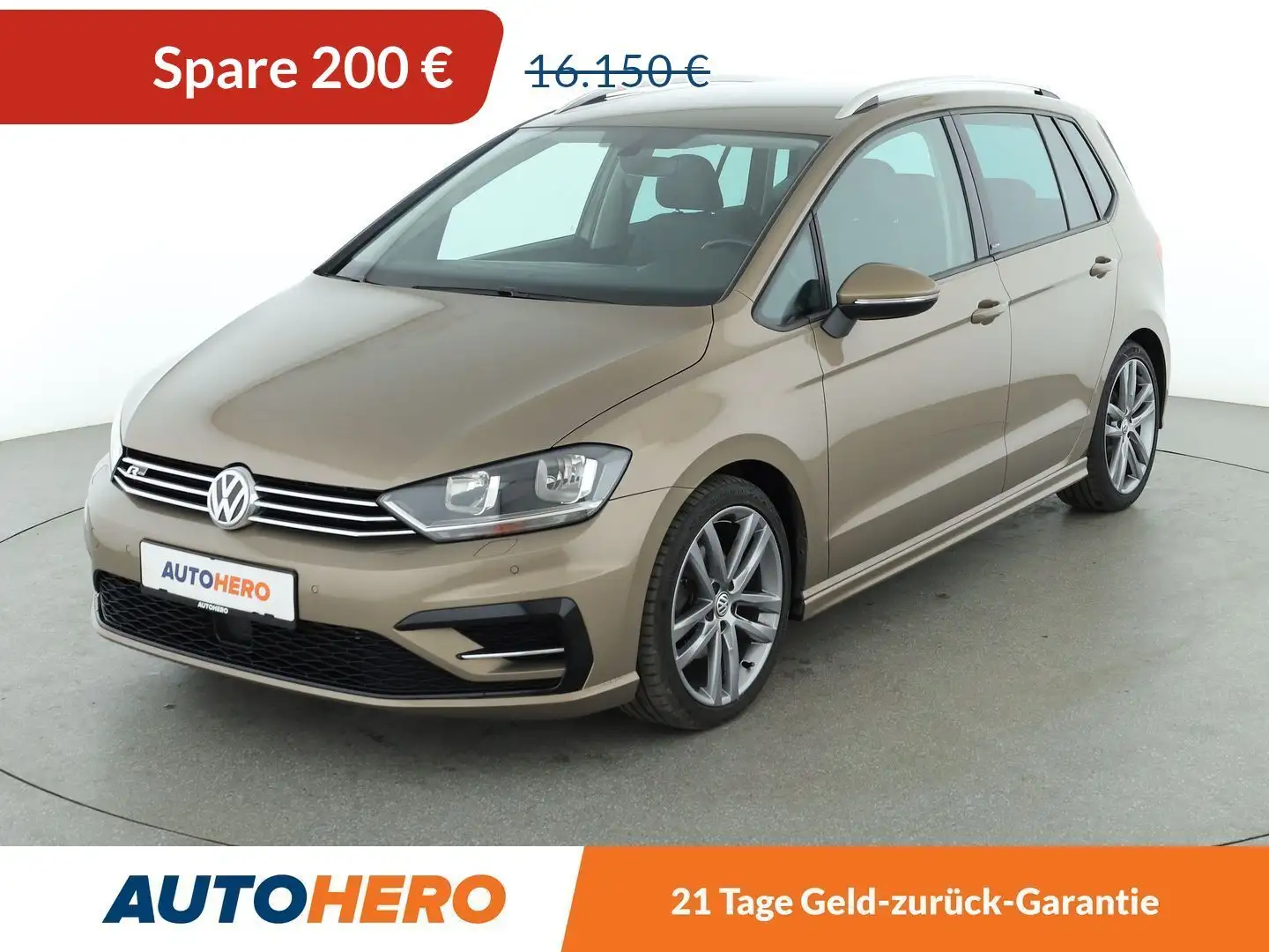 Volkswagen Golf Sportsvan 2.0 TDI Allstar BlueMotion Tech Aut.*R-LINE*TEMPO* Braun - 1