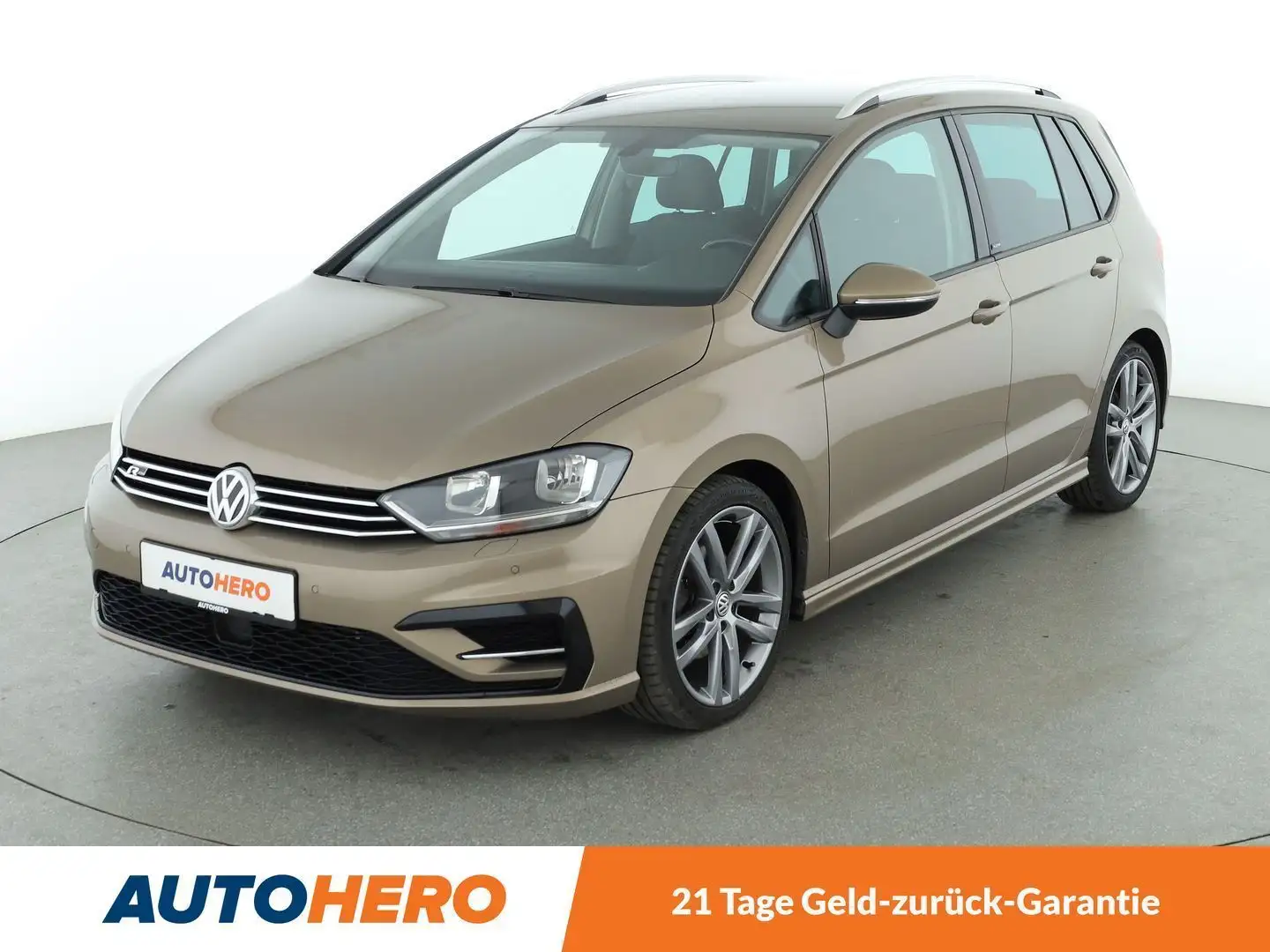 Volkswagen Golf Sportsvan 2.0 TDI Allstar BlueMotion Tech Aut.*R-LINE*TEMPO* Brun - 1