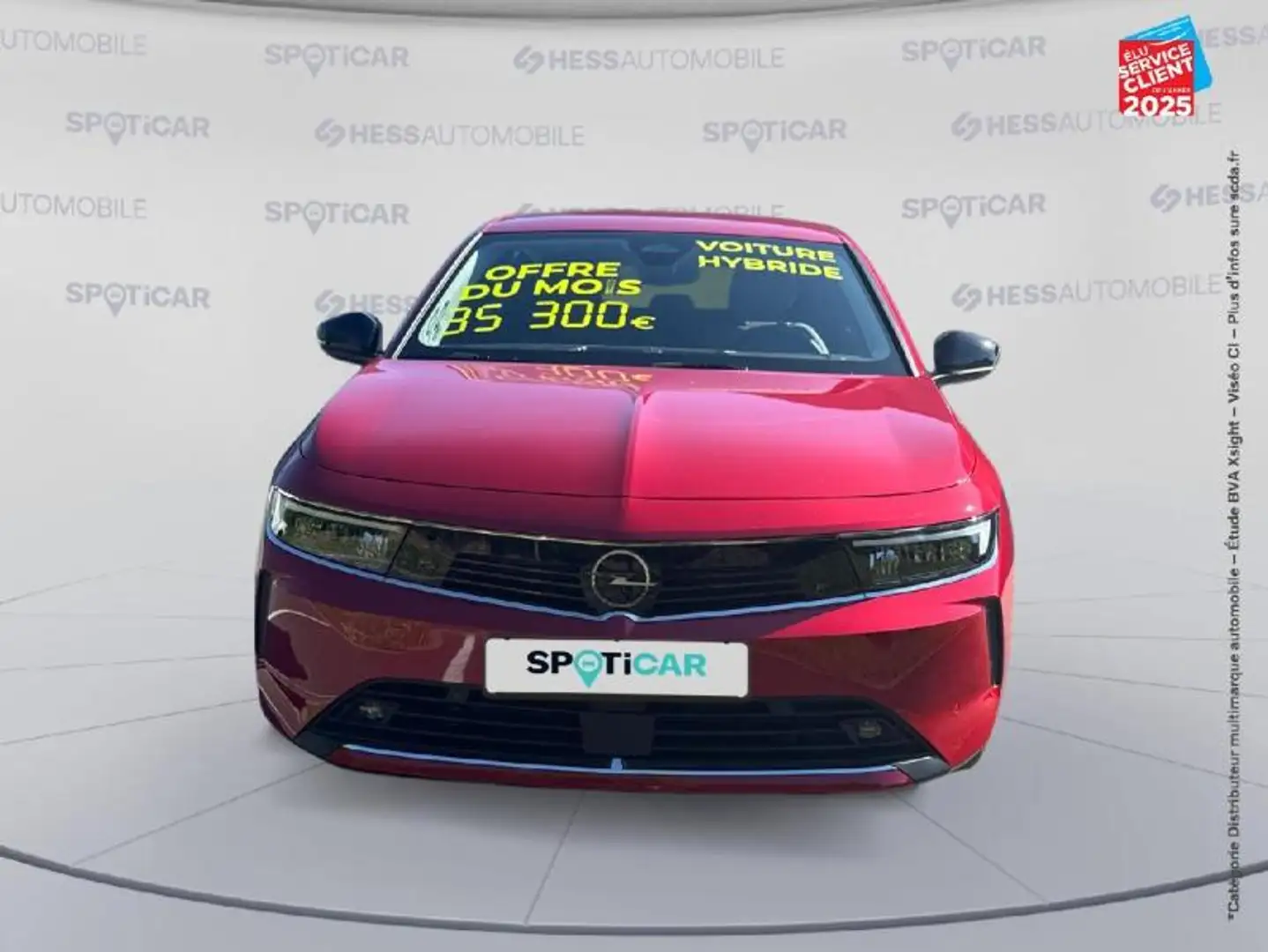 Opel Astra 1.6 Turbo 180ch Hybrid BVA8 Rouge - 2