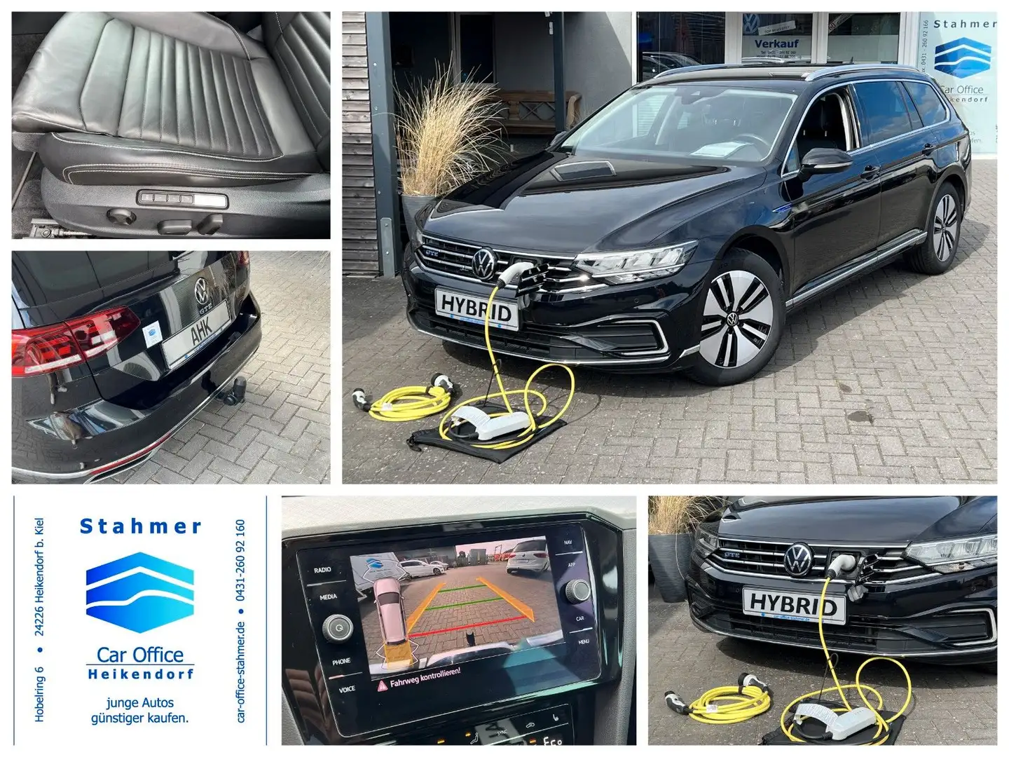 Volkswagen Passat Variant GTE*DSG*PlugIn*eHybrid*AHK*Leder Schwarz - 1