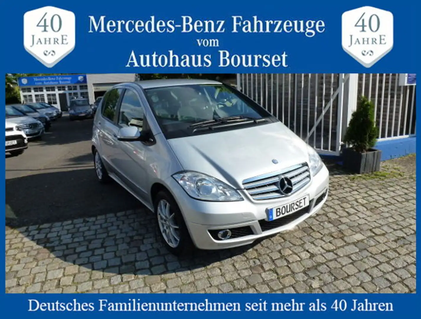 Mercedes-Benz A 150 AVANTGARDE Autom-Klima-erst 65.000KM Sitzheizung Silber - 1