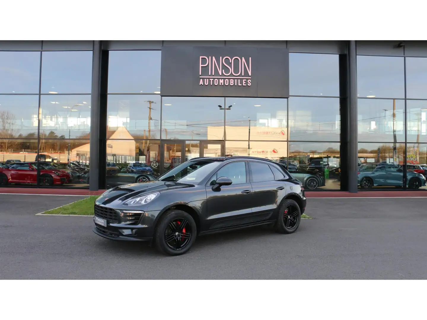 Porsche Macan Macan 3.0 V6 TDI - BV PDK  TYPE S Diesel PHASE 1 Gris - 2
