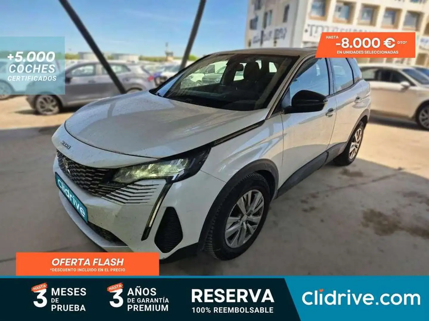 Peugeot 3008 1.5 BlueHDi 96kW (130CV) S&S Active Pack Blanco - 1
