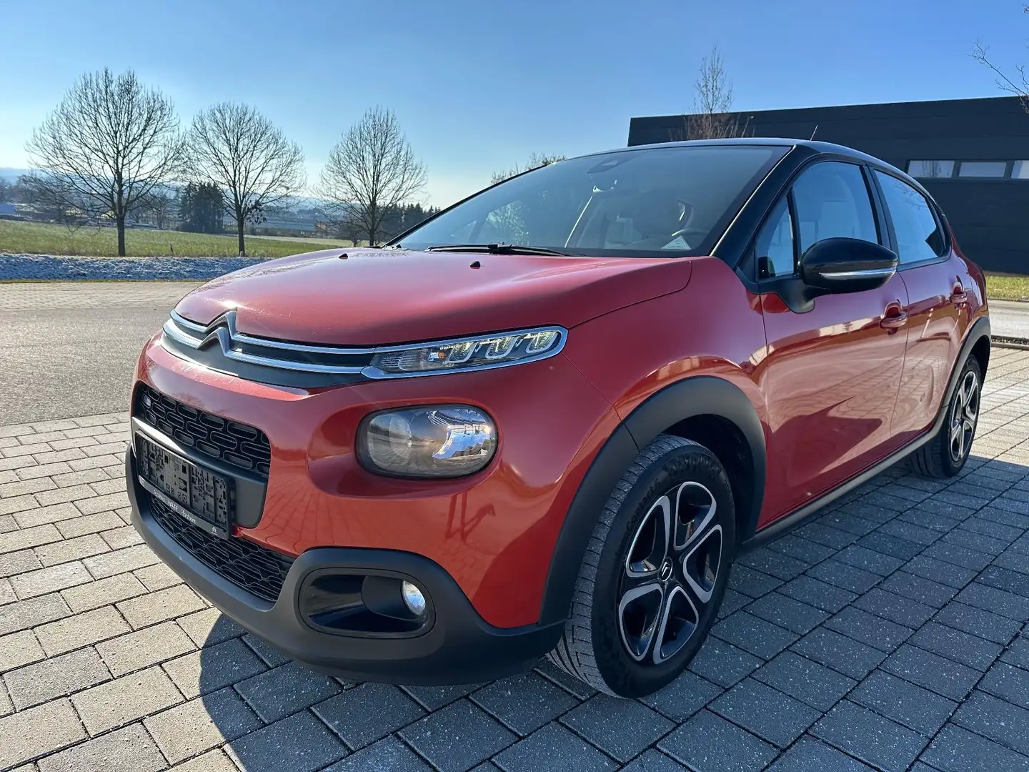 Citroen C3 Feel PureTech*Klima*PDC*Spurrasistent*USB*MFL Orange - 1