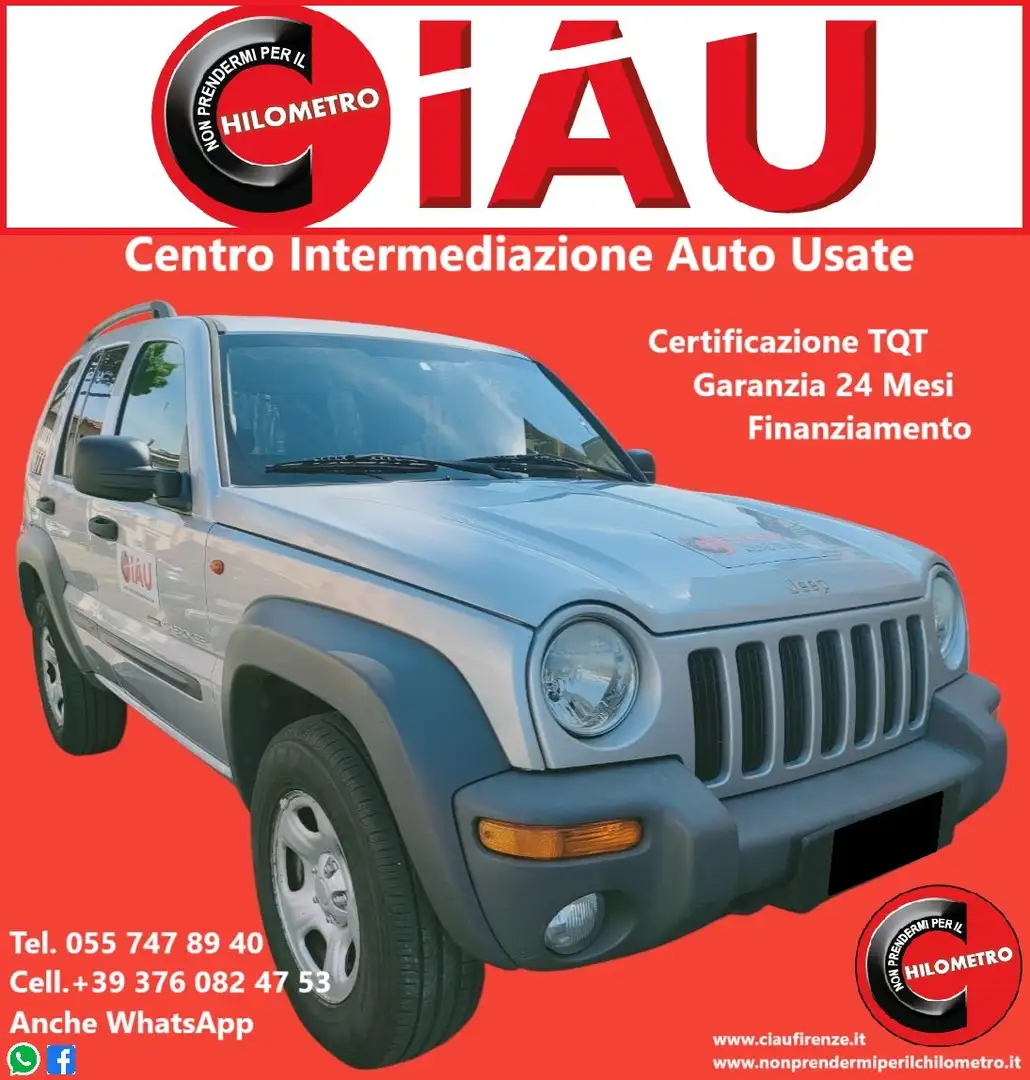 Jeep Cherokee Cherokee 2.8 crd Sport auto Grau - 1