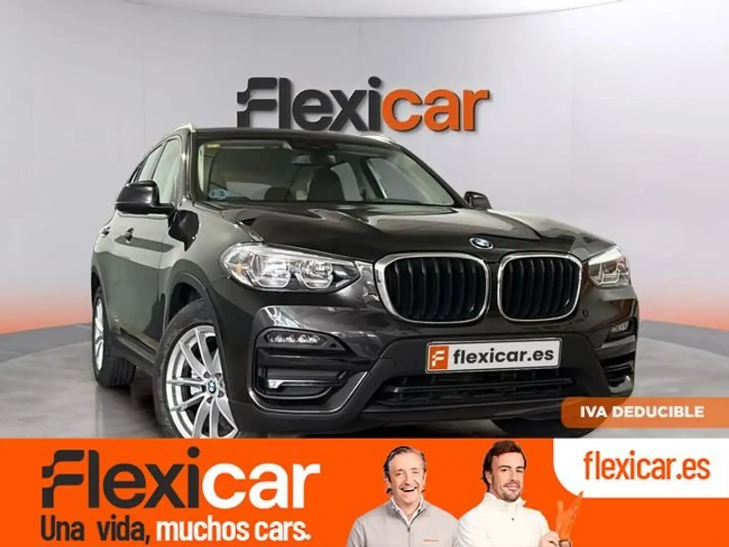 BMW X3 sDrive 18dA Gris - 1