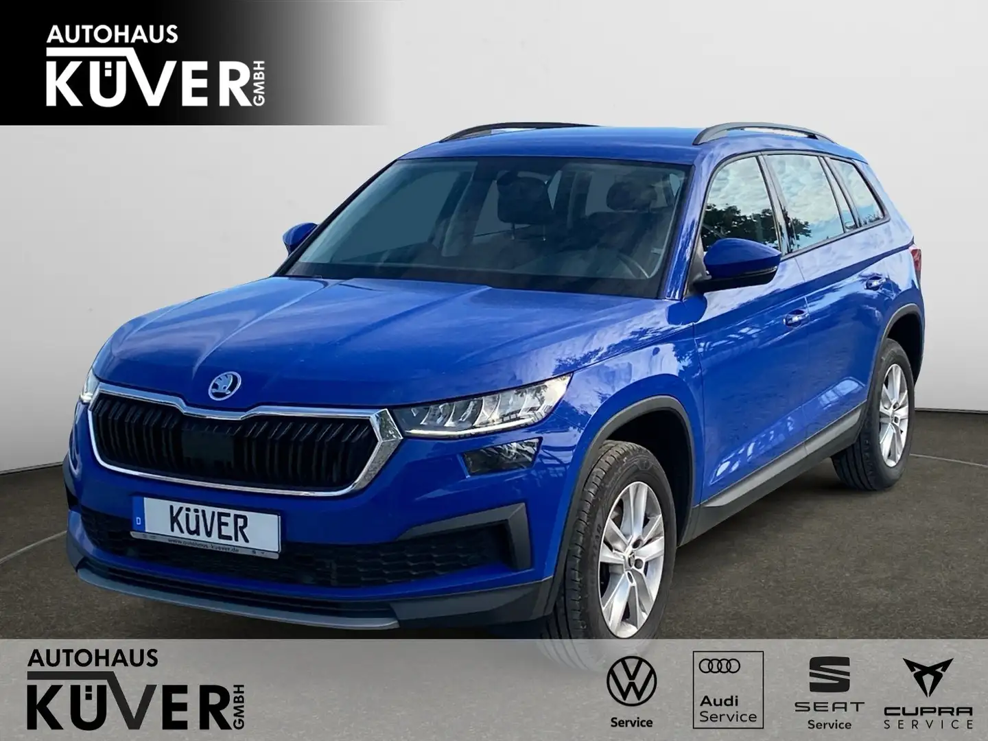 Skoda Kodiaq Drive 2.0 TDI DSG ACC+LED+Shzg.+CarPlay Blau - 1