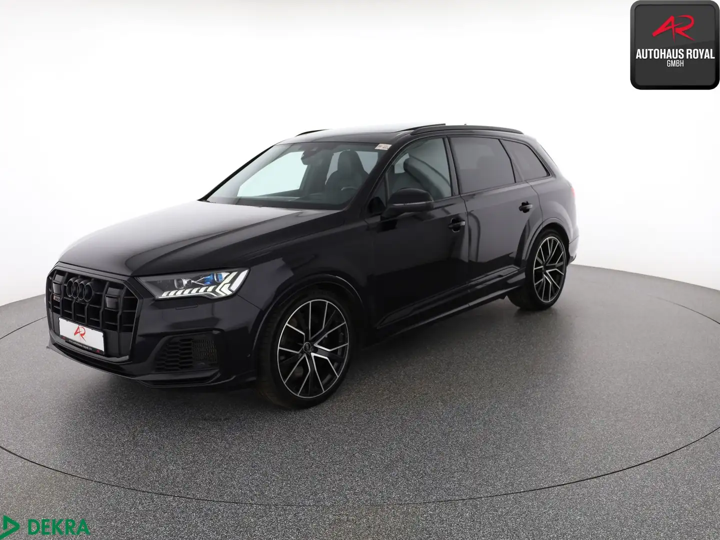 Audi SQ7 SQ7 4.0 TDI qu LASER,STANDHZ,360GRAD,MATRIX,22Z. Noir - 1