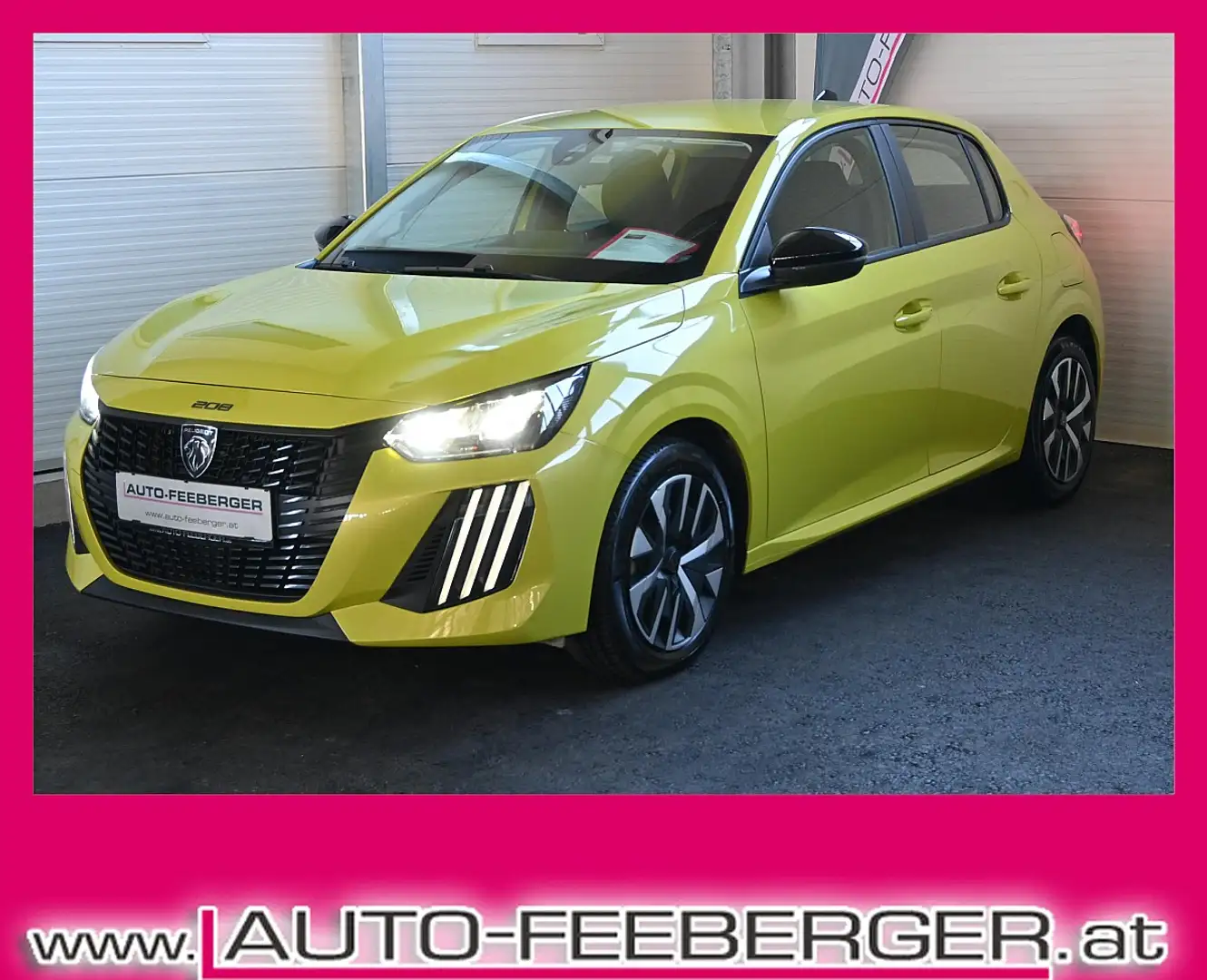 Peugeot 208 Active 1,2 PureTech LED,NAVI,Spurassist,Tagfahr... Jaune - 1